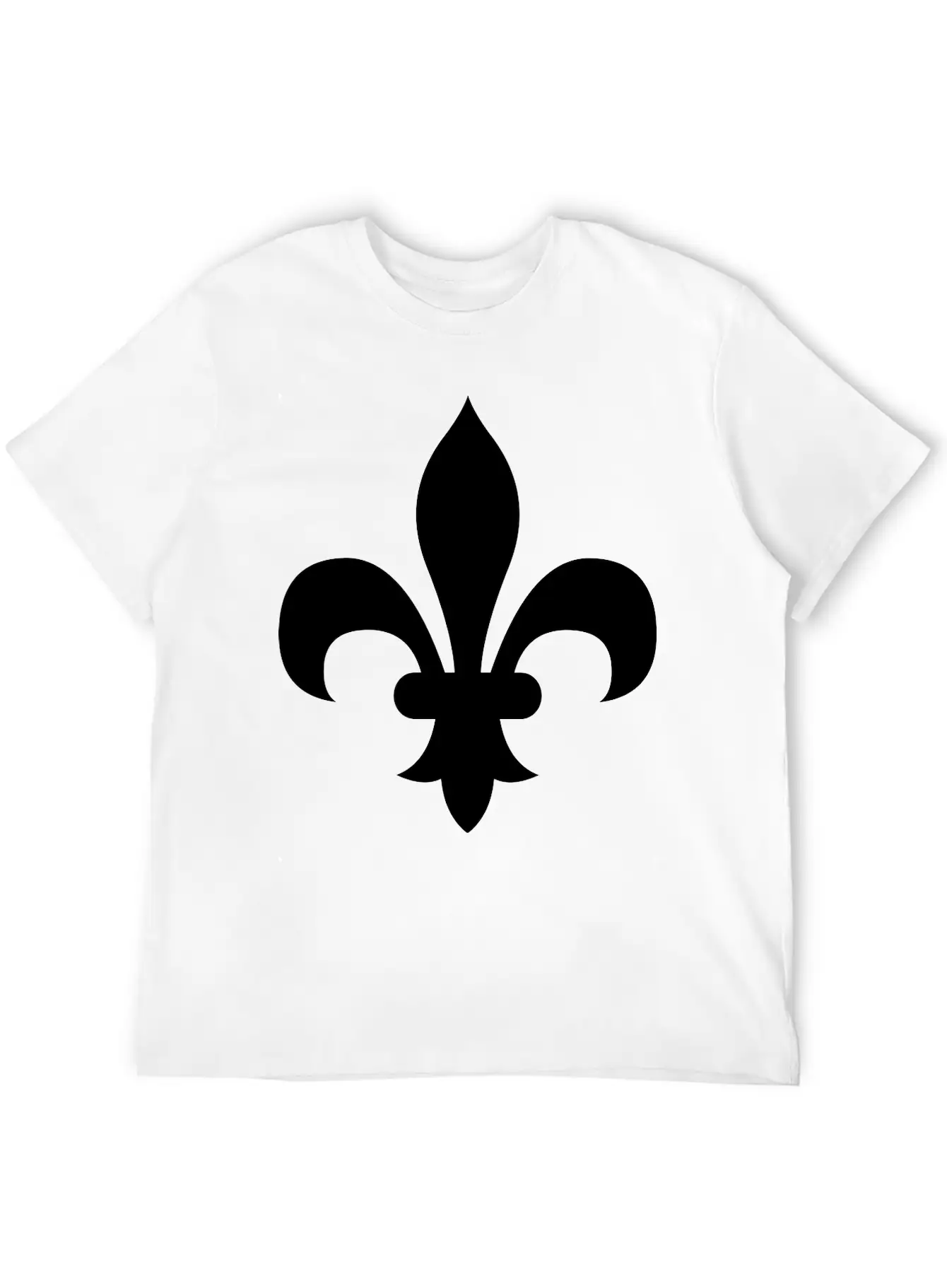 Fleur De Lis Basic Graphic T-Shirt – Daily Comfort In Soft Cotton