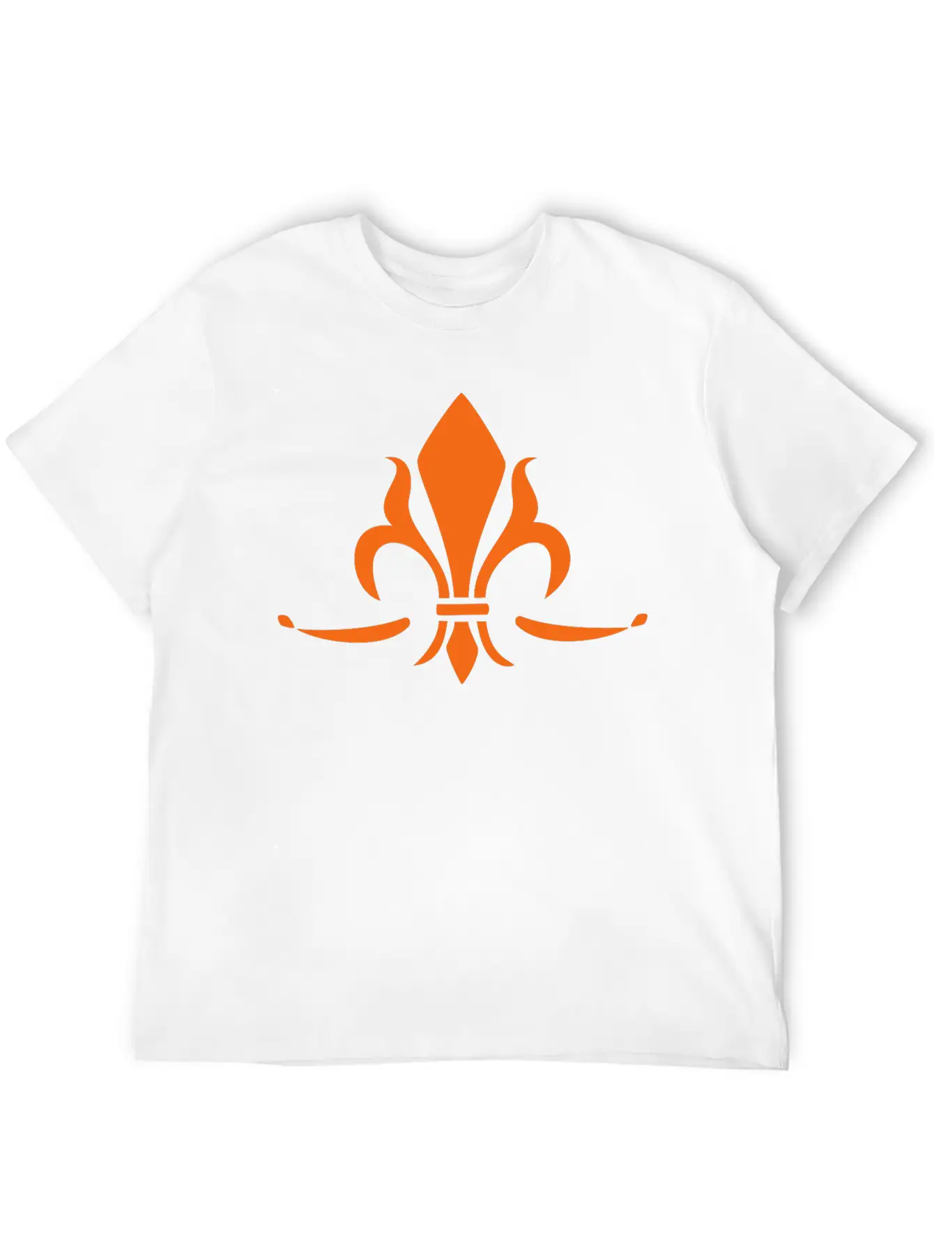 Fleur De Lis, Trinity Symbol Charity, Hope, Faith Timeless Short Sleeve Tee – Comfy And Minimalist Design