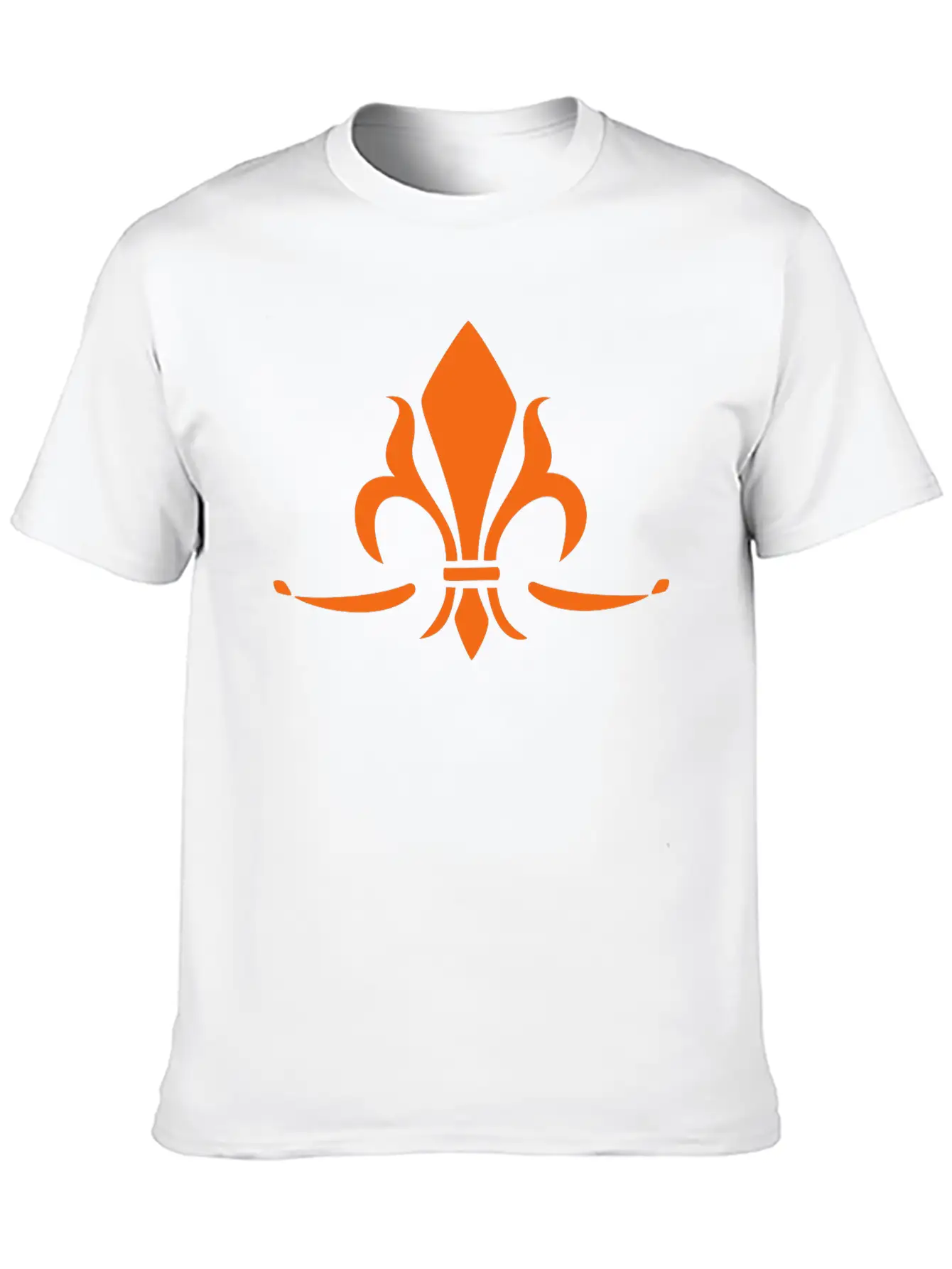 Fleur De Lis, Trinity Symbol Charity, Hope, Faith Timeless Short Sleeve Tee – Comfy And Minimalist Design
