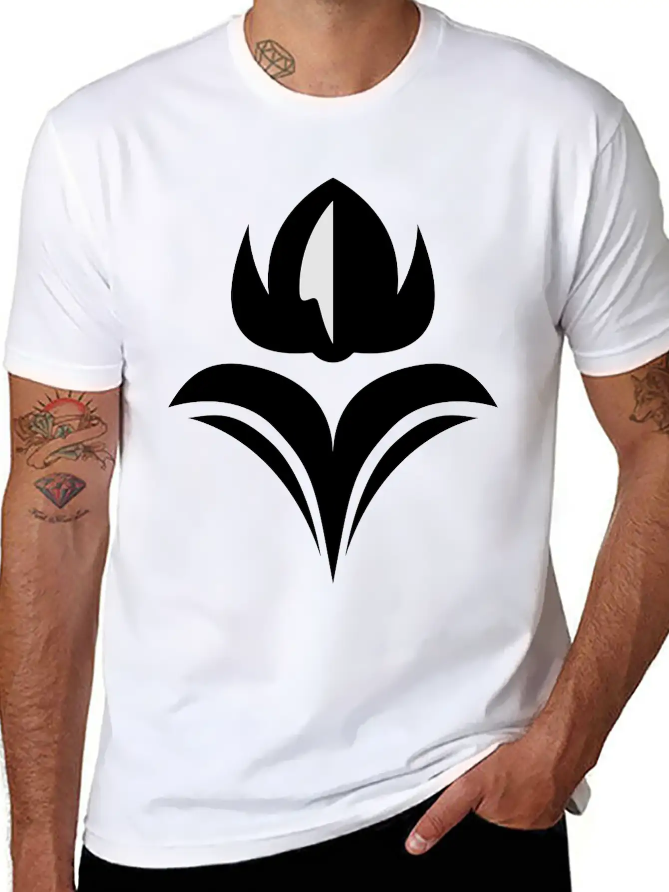 Fleur Essential Unisex Summer Tee – Soft Cotton Casual Fit