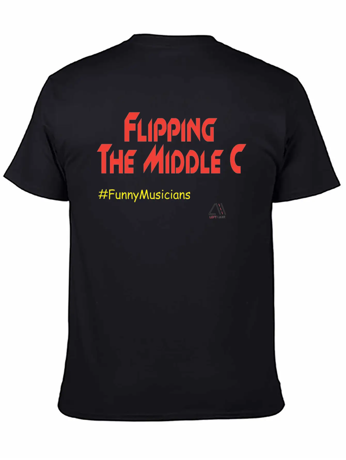 Flipping The Middle C Unisex Short Sleeve Soft Cotton T-Shirt – Casual Everyday Wear