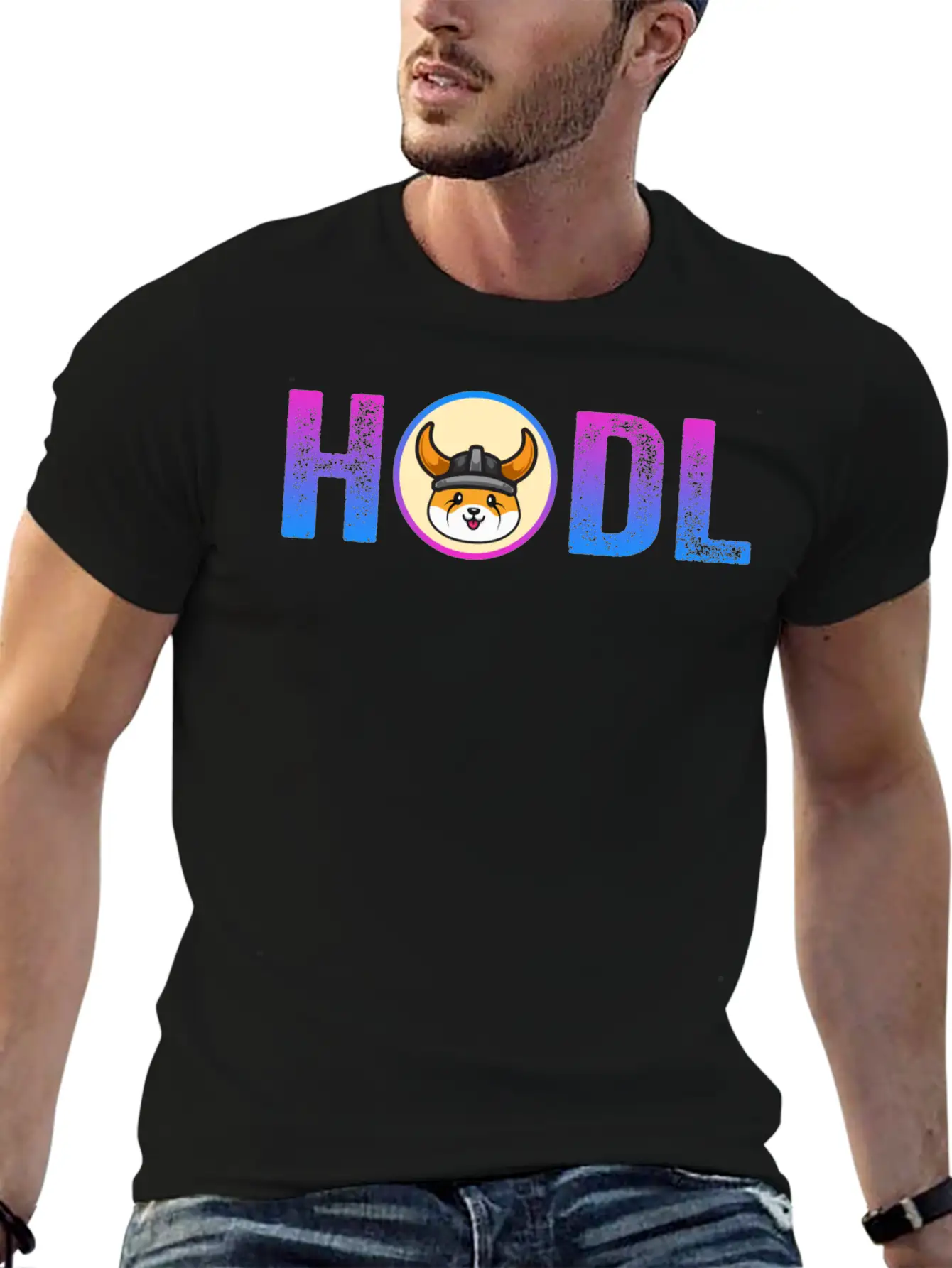 FLOKI HODL Foli Inu Coin Crypto Hodler Timeless Short Sleeve Tee – Comfy And Minimalist Design