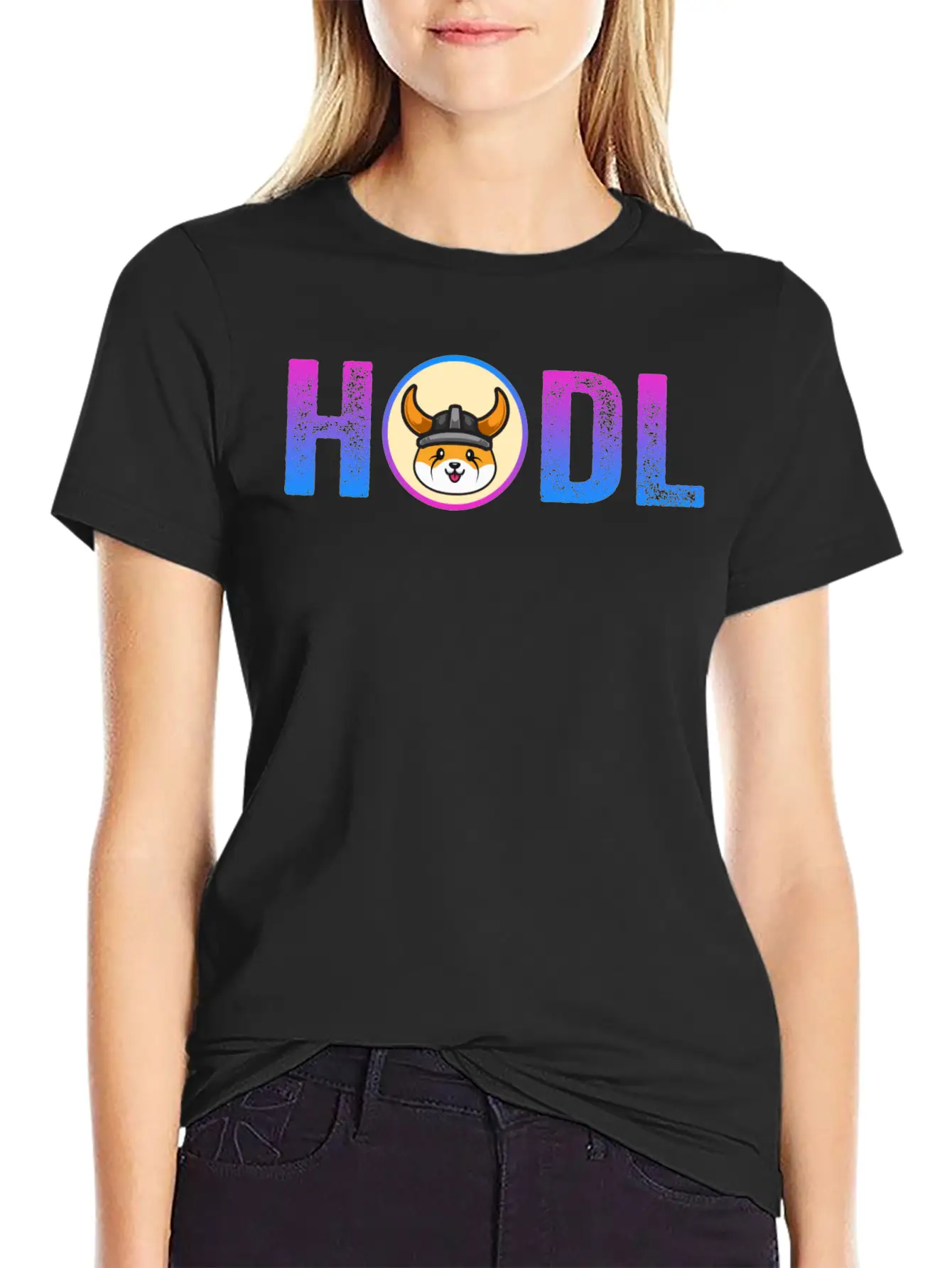 FLOKI HODL Foli Inu Coin Crypto Hodler Timeless Short Sleeve Tee – Comfy And Minimalist Design