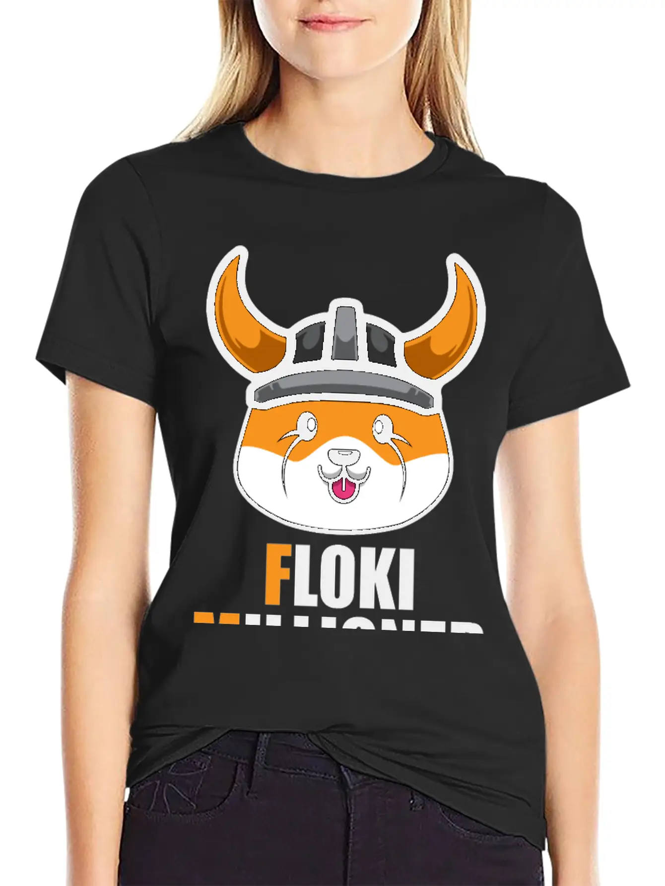 Floki Millionaire Floki Inu Token Coin, Crypto Stylish Everyday T-Shirt – Unisex Basic Cotton Tee