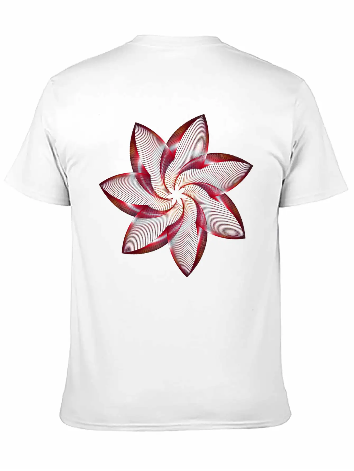 Floral Abstract Stylish Everyday T-Shirt – Unisex Basic Cotton Tee