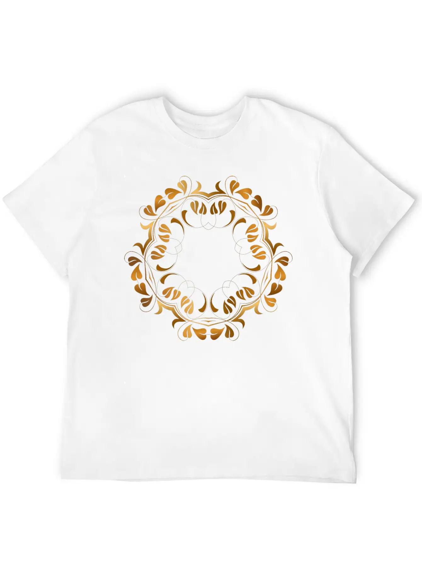 Floral Flourish Frame 16 Essential Unisex Summer Tee – Soft Cotton Casual Fit