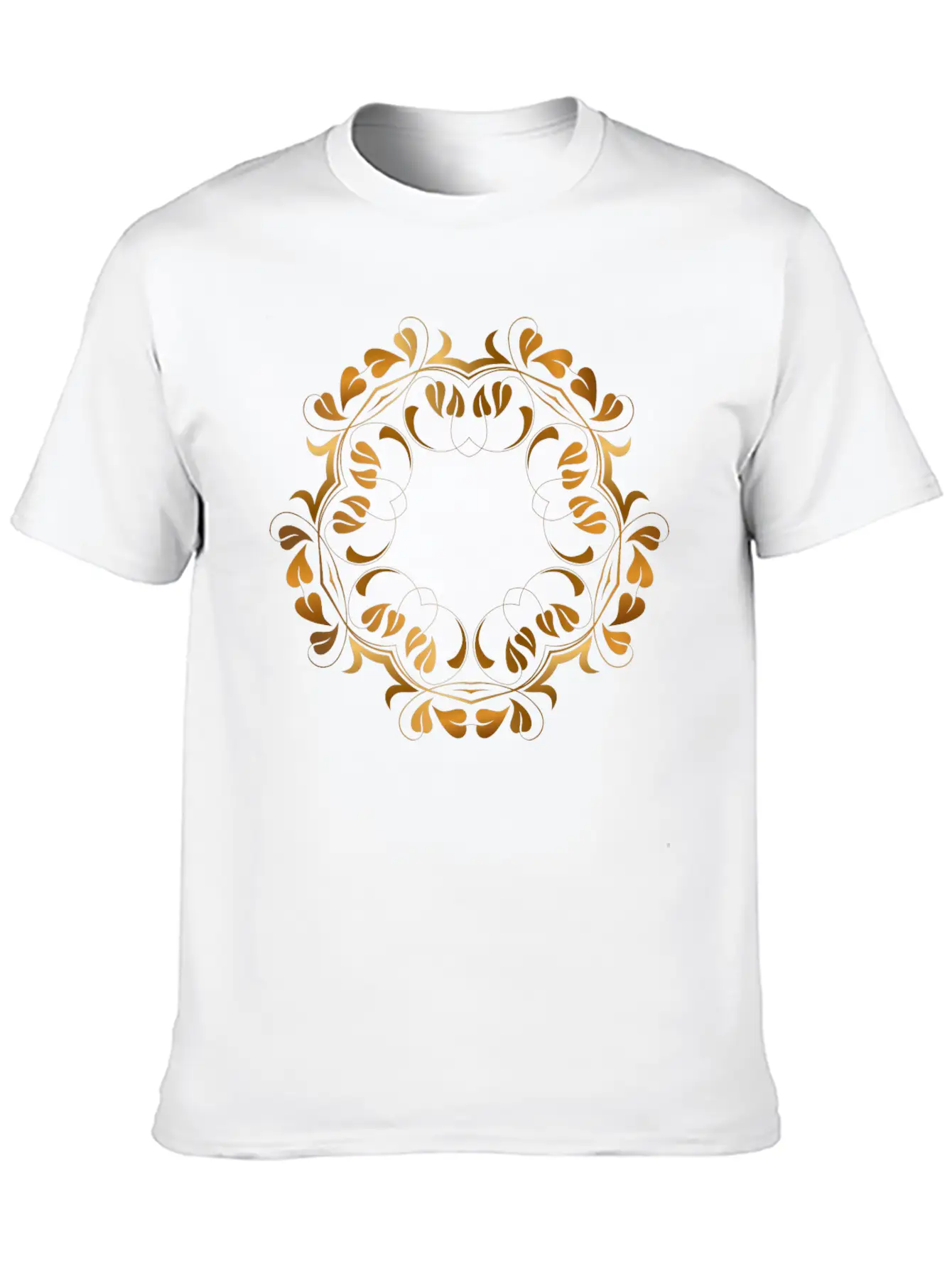 Floral Flourish Frame 16 Essential Unisex Summer Tee – Soft Cotton Casual Fit