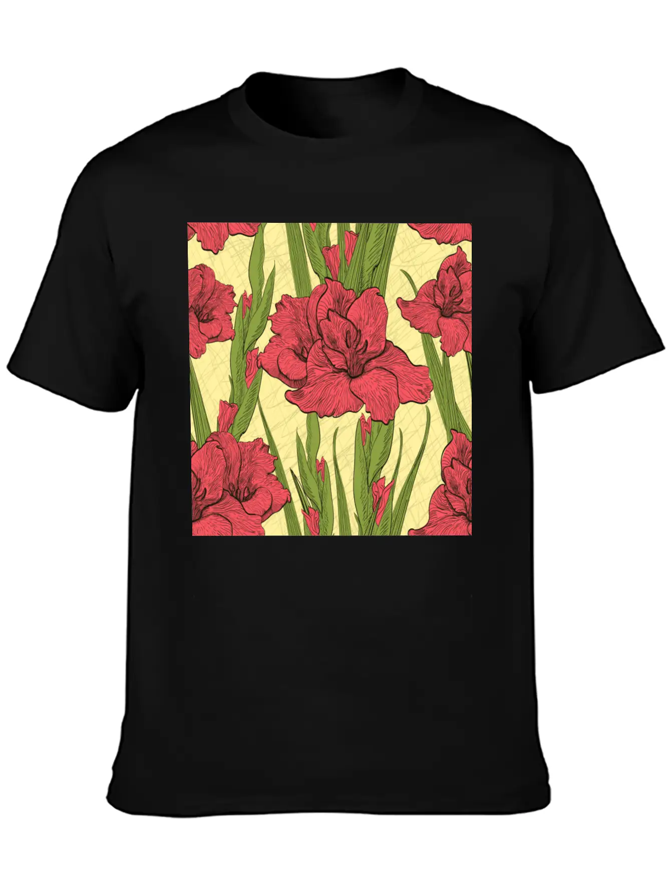 FLORAL Stylish Everyday T-Shirt – Unisex Basic Cotton Tee