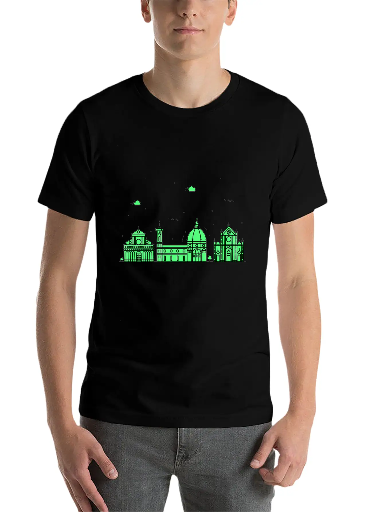 Florence, Italy Stylish Everyday T-Shirt – Unisex Basic Cotton Tee
