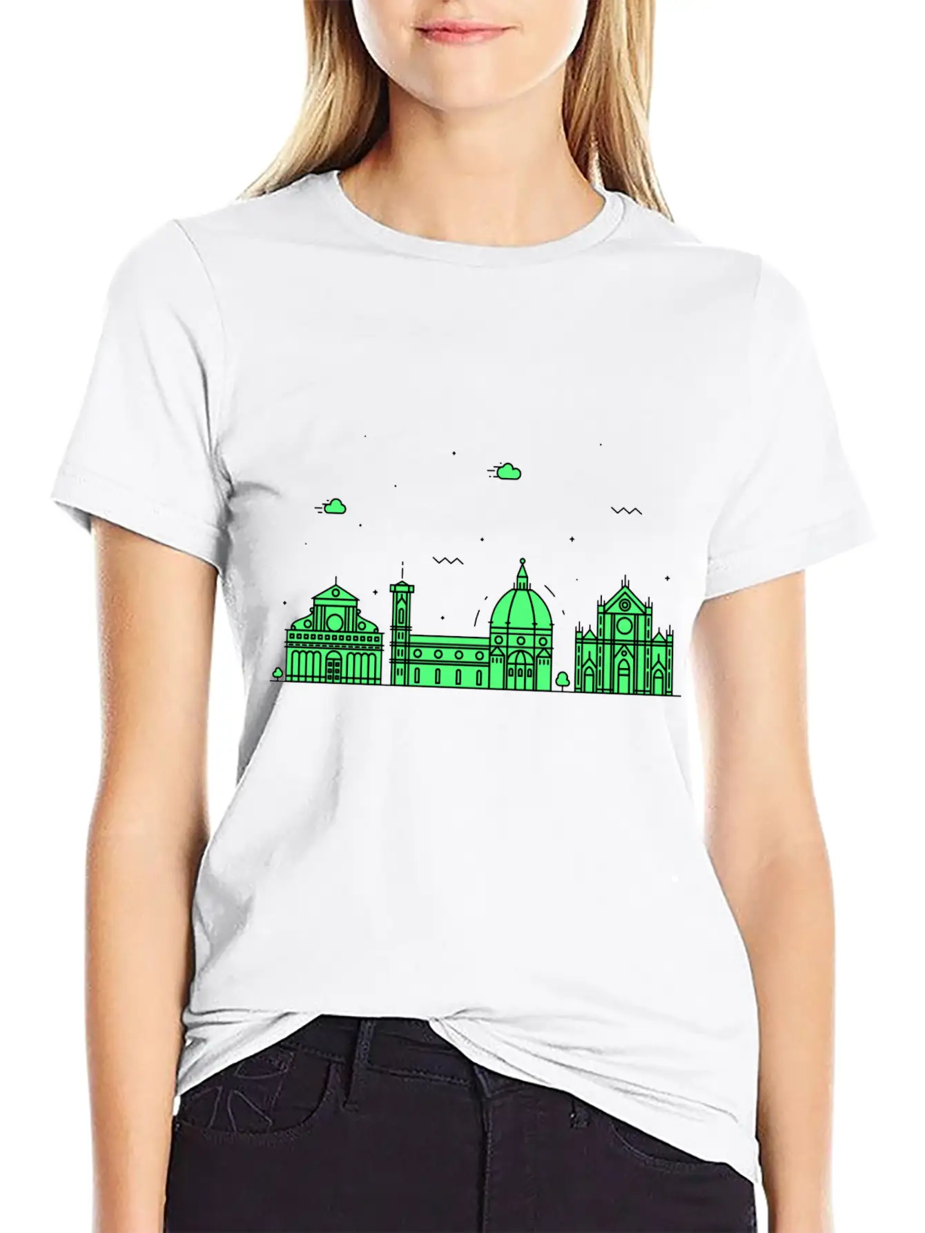 Florence, Italy Stylish Everyday T-Shirt – Unisex Basic Cotton Tee