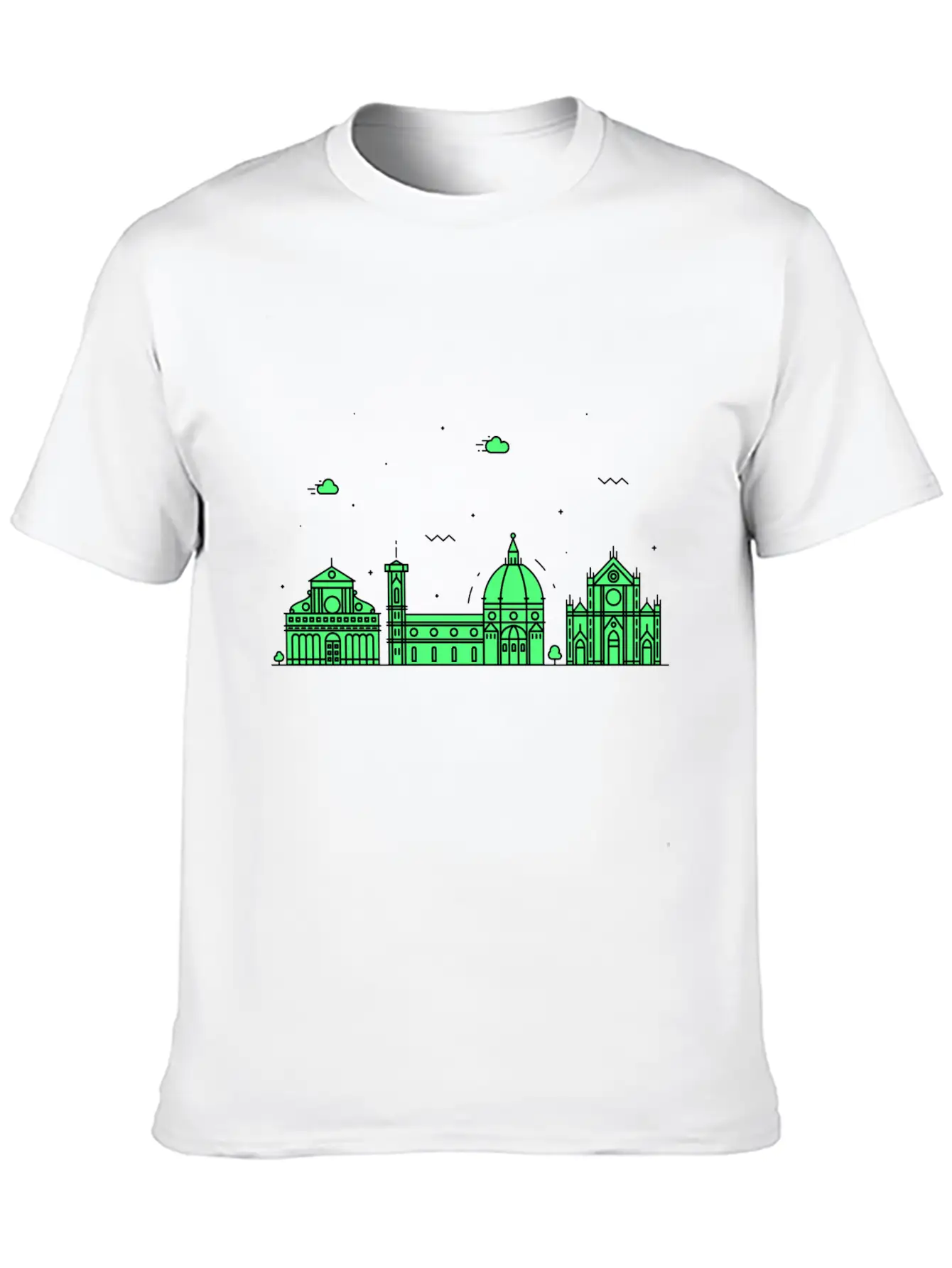 Florence, Italy Stylish Everyday T-Shirt – Unisex Basic Cotton Tee