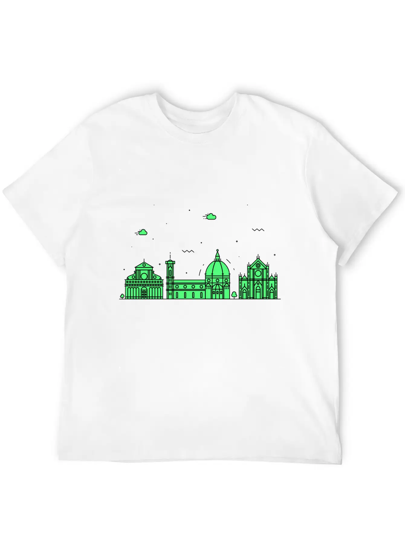 Florence, Italy Stylish Everyday T-Shirt – Unisex Basic Cotton Tee