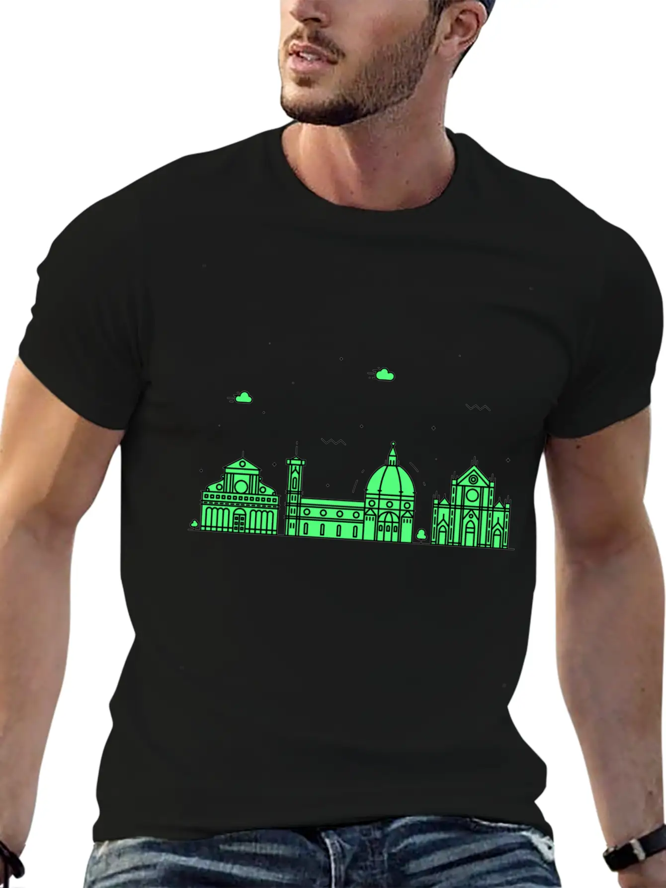 Florence, Italy Stylish Everyday T-Shirt – Unisex Basic Cotton Tee