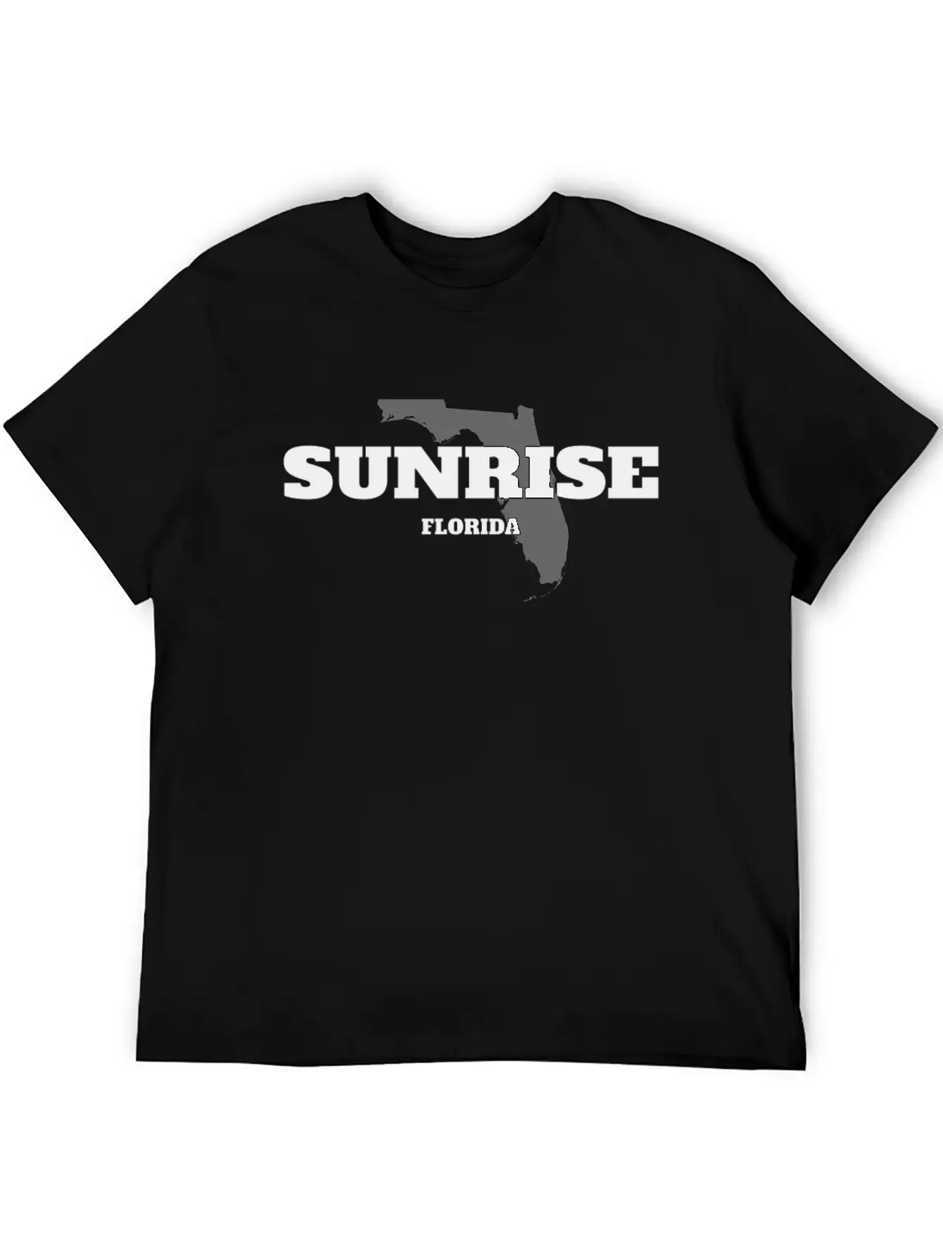 FLORIDA SUNRISE US STATE EDITION Comfortable Minimalist Graphic Tee – Summer Style Essential