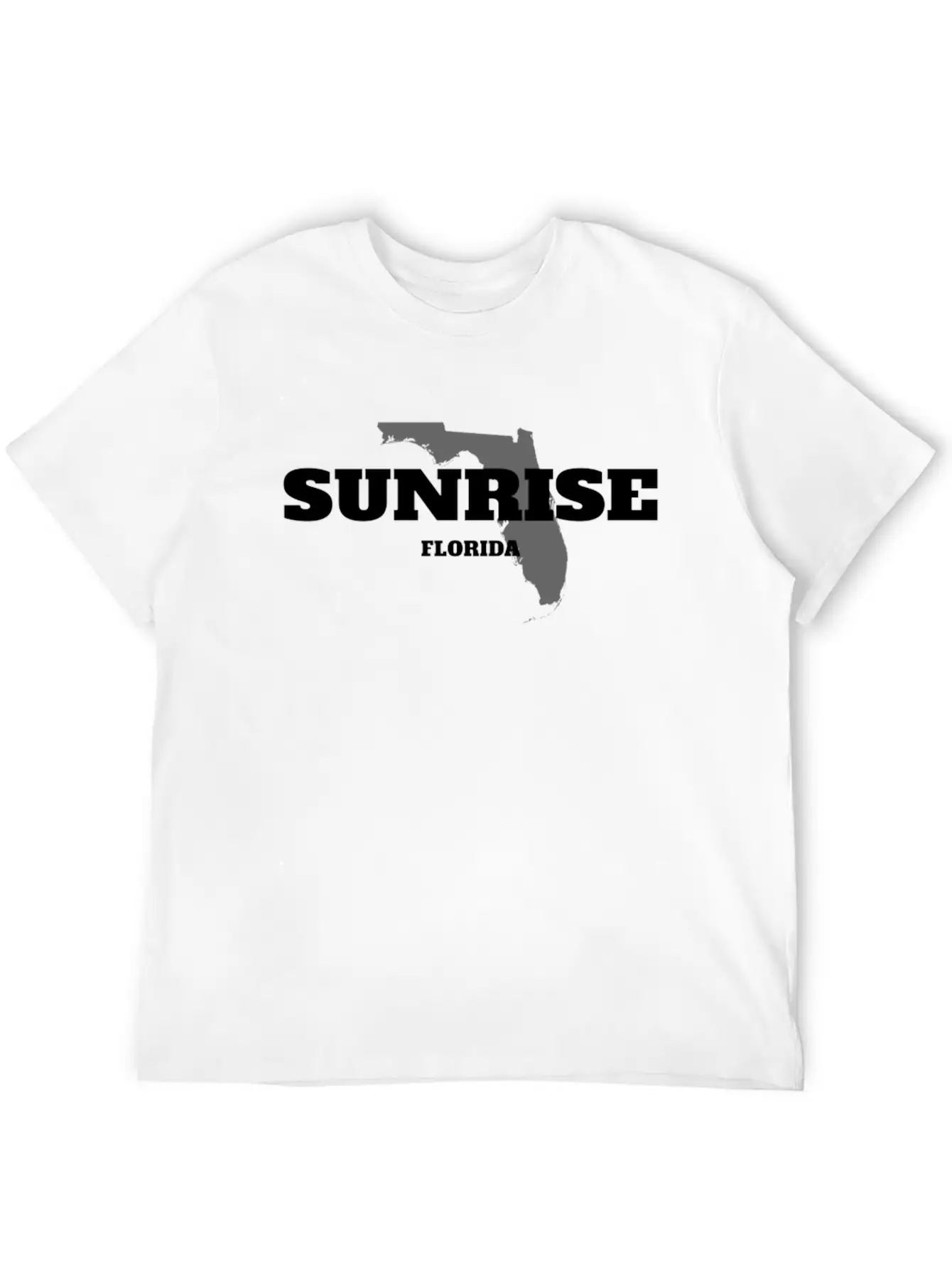 FLORIDA SUNRISE US STATE EDITION Comfortable Minimalist Graphic Tee – Summer Style Essential