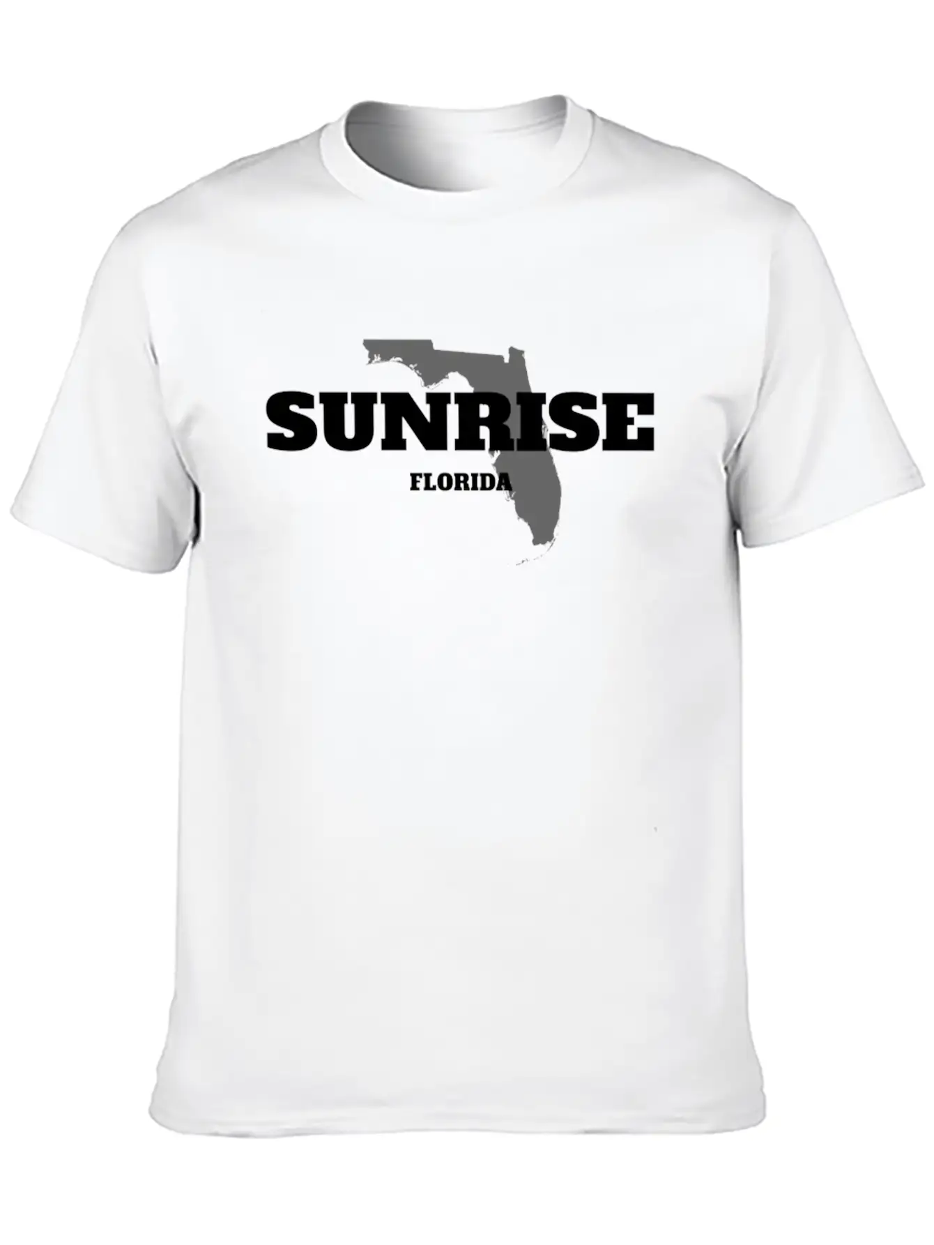 FLORIDA SUNRISE US STATE EDITION Comfortable Minimalist Graphic Tee – Summer Style Essential