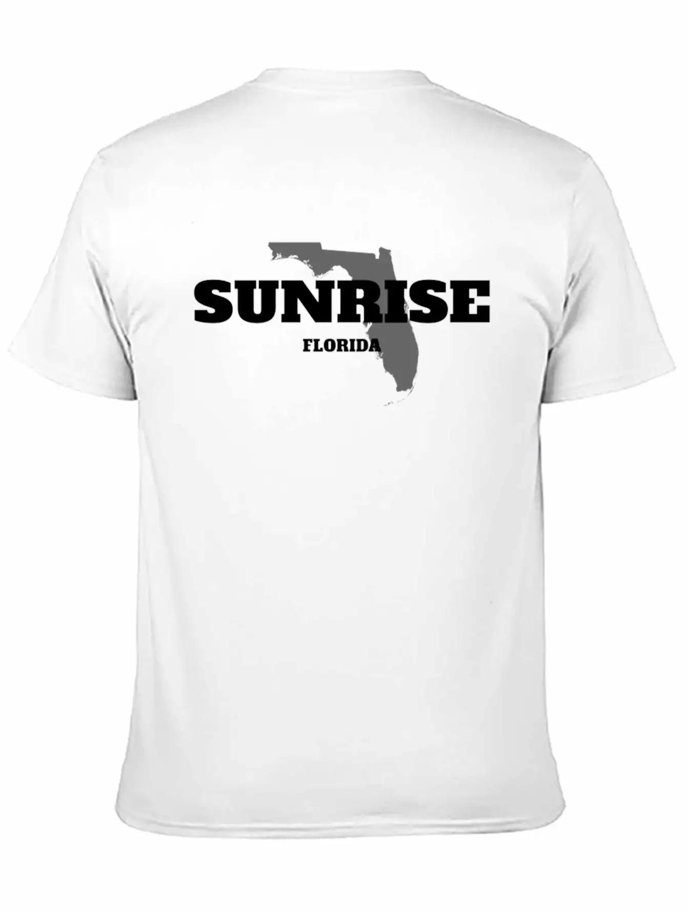 FLORIDA SUNRISE US STATE EDITION Comfortable Minimalist Graphic Tee – Summer Style Essential