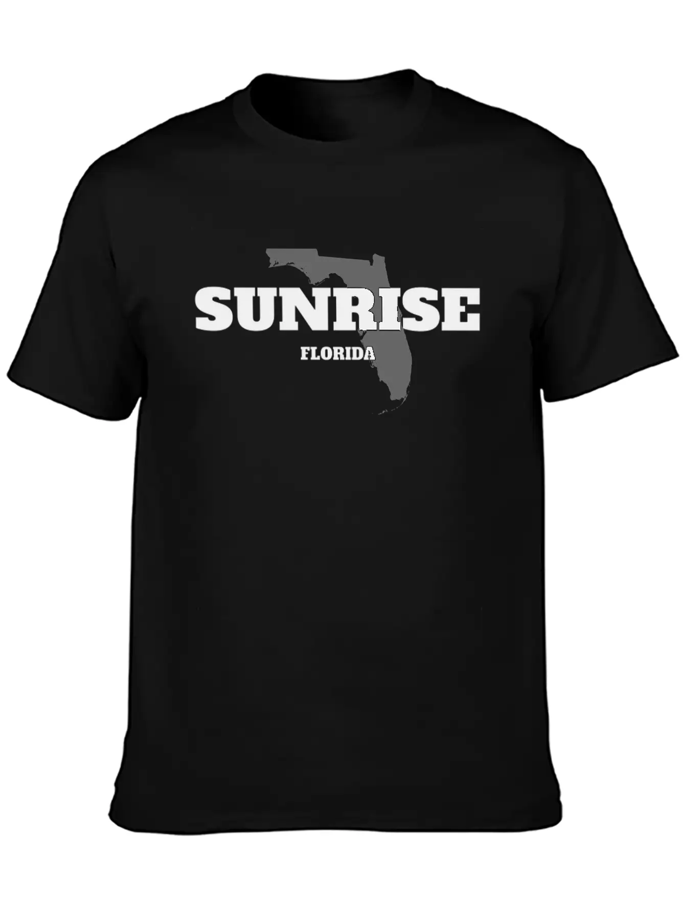 FLORIDA SUNRISE US STATE EDITION Comfortable Minimalist Graphic Tee – Summer Style Essential