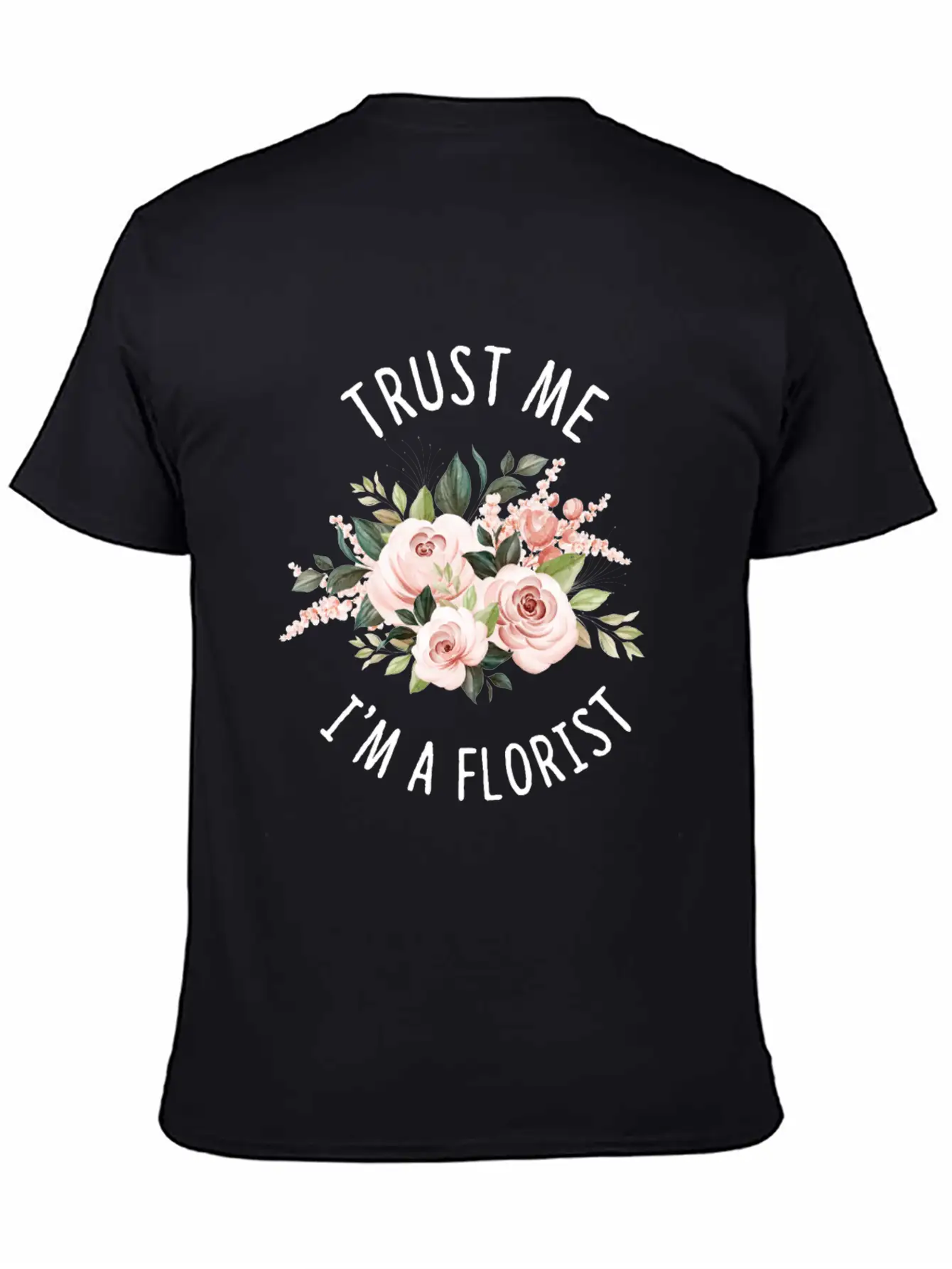 Florist Florist Flowers Flower Bouquet Essential Unisex Summer Tee – Soft Cotton Casual Fit