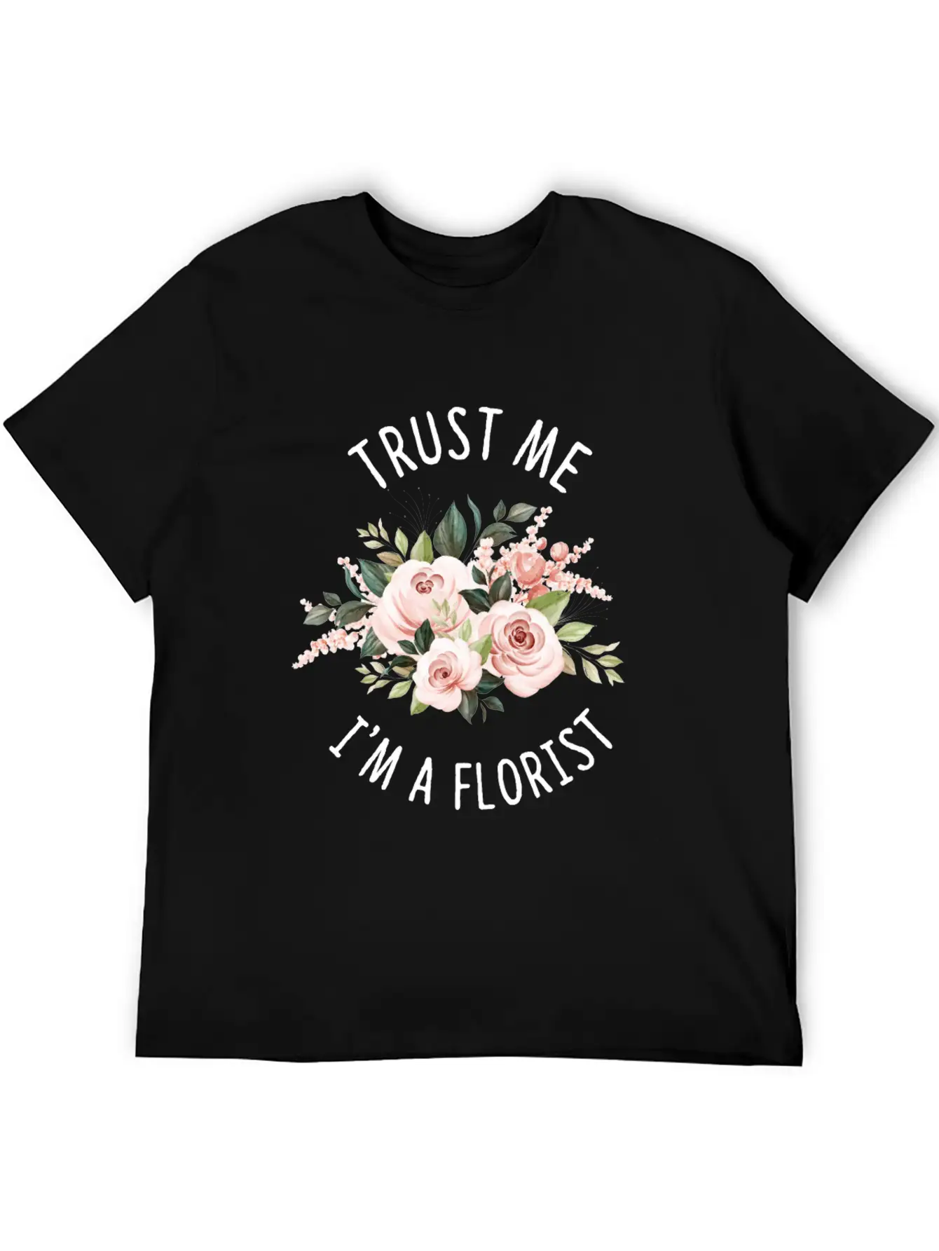 Florist Florist Flowers Flower Bouquet Essential Unisex Summer Tee – Soft Cotton Casual Fit