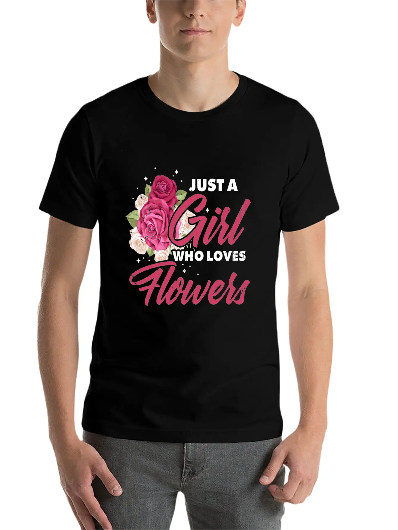 Florist Florist Flowers Flower Bouquet Stylish Everyday T-Shirt – Unisex Basic Cotton Tee
