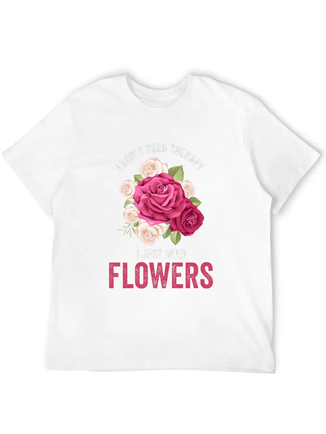 Florist Florist Flowers Flower Bouquet Unisex Short Sleeve Soft Cotton T-Shirt – Casual Everyday Wear