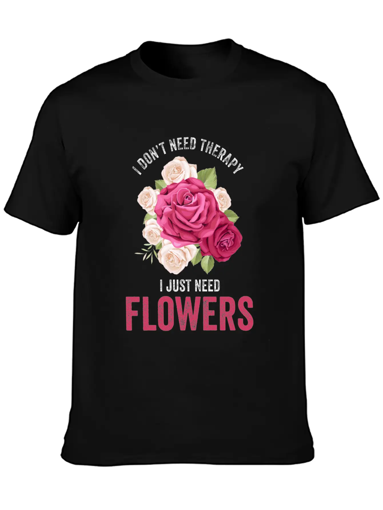 Florist Florist Flowers Flower Bouquet Unisex Short Sleeve Soft Cotton T-Shirt – Casual Everyday Wear