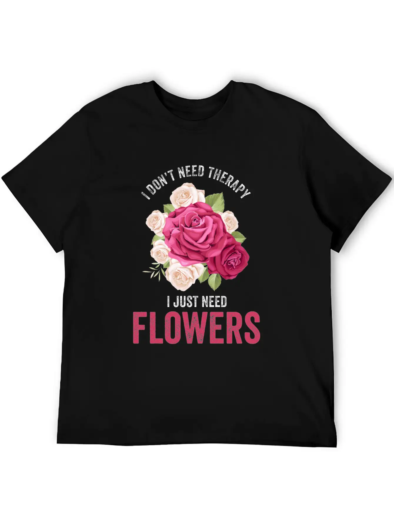 Florist Florist Flowers Flower Bouquet Unisex Short Sleeve Soft Cotton T-Shirt – Casual Everyday Wear