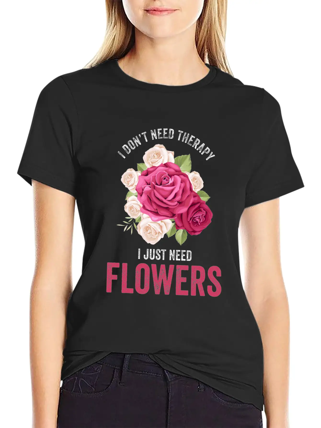 Florist Florist Flowers Flower Bouquet Unisex Short Sleeve Soft Cotton T-Shirt – Casual Everyday Wear