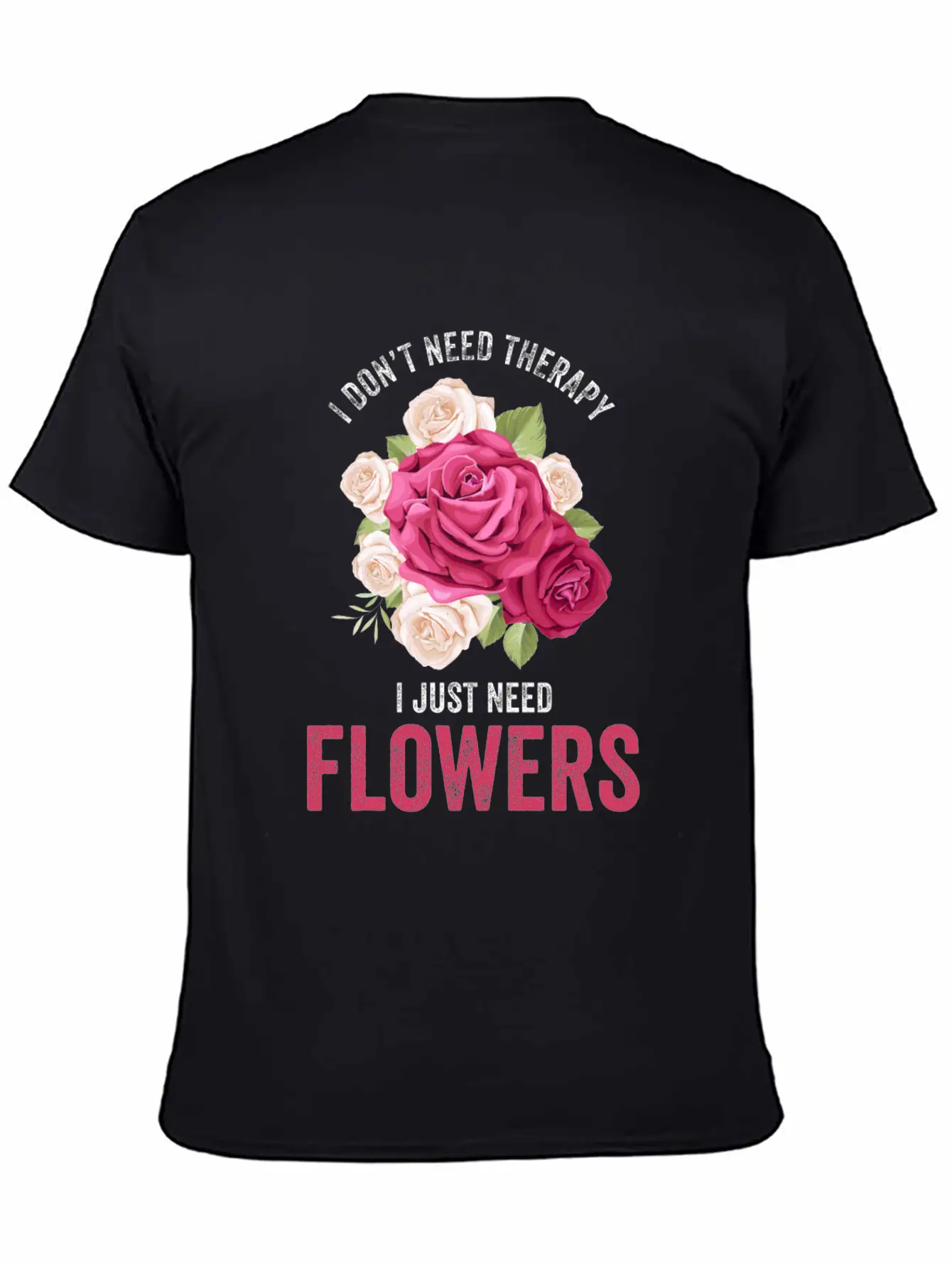 Florist Florist Flowers Flower Bouquet Unisex Short Sleeve Soft Cotton T-Shirt – Casual Everyday Wear