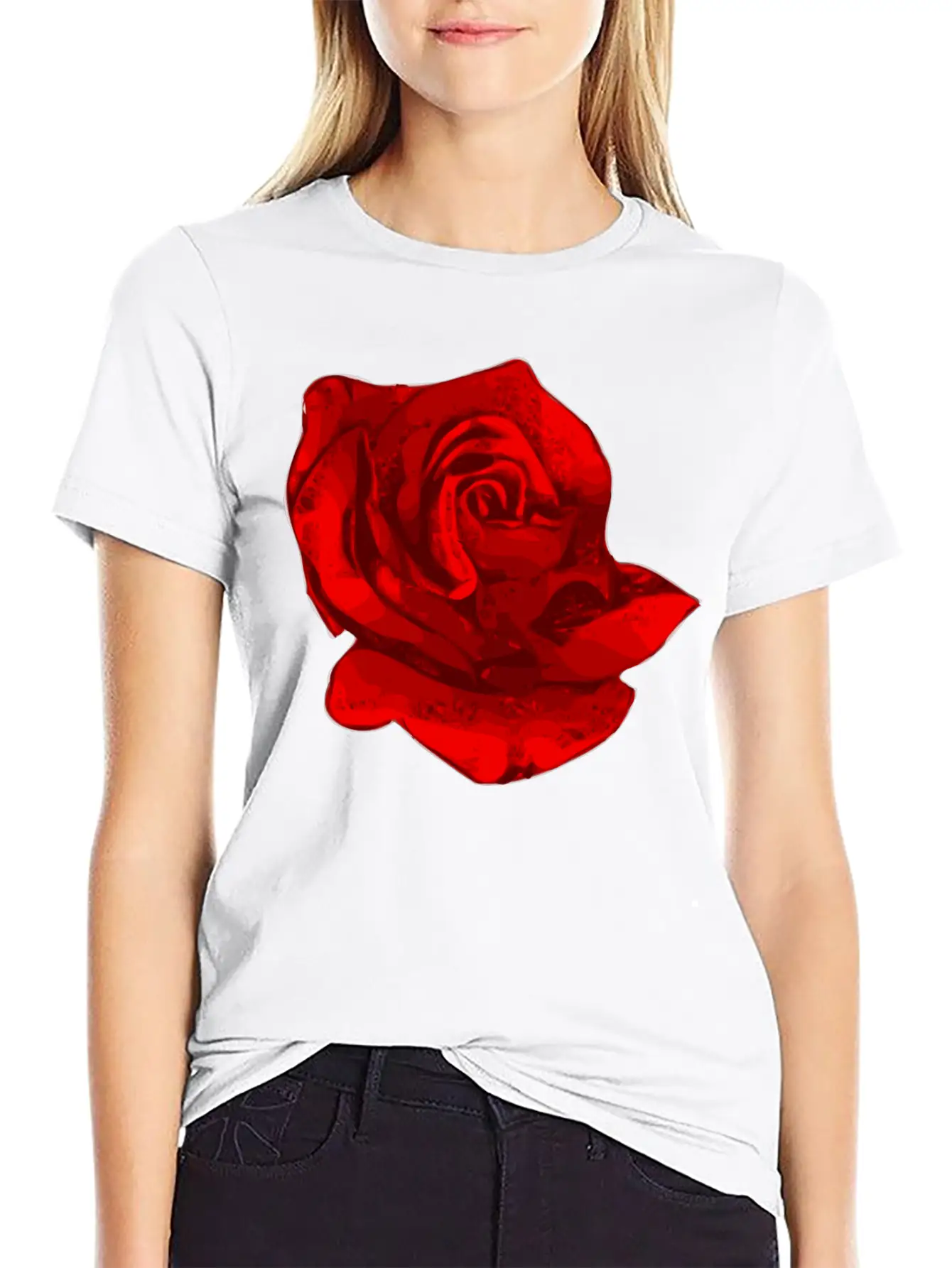 Flower-1293288_1280.png Timeless Short Sleeve Tee – Comfy And Minimalist Design