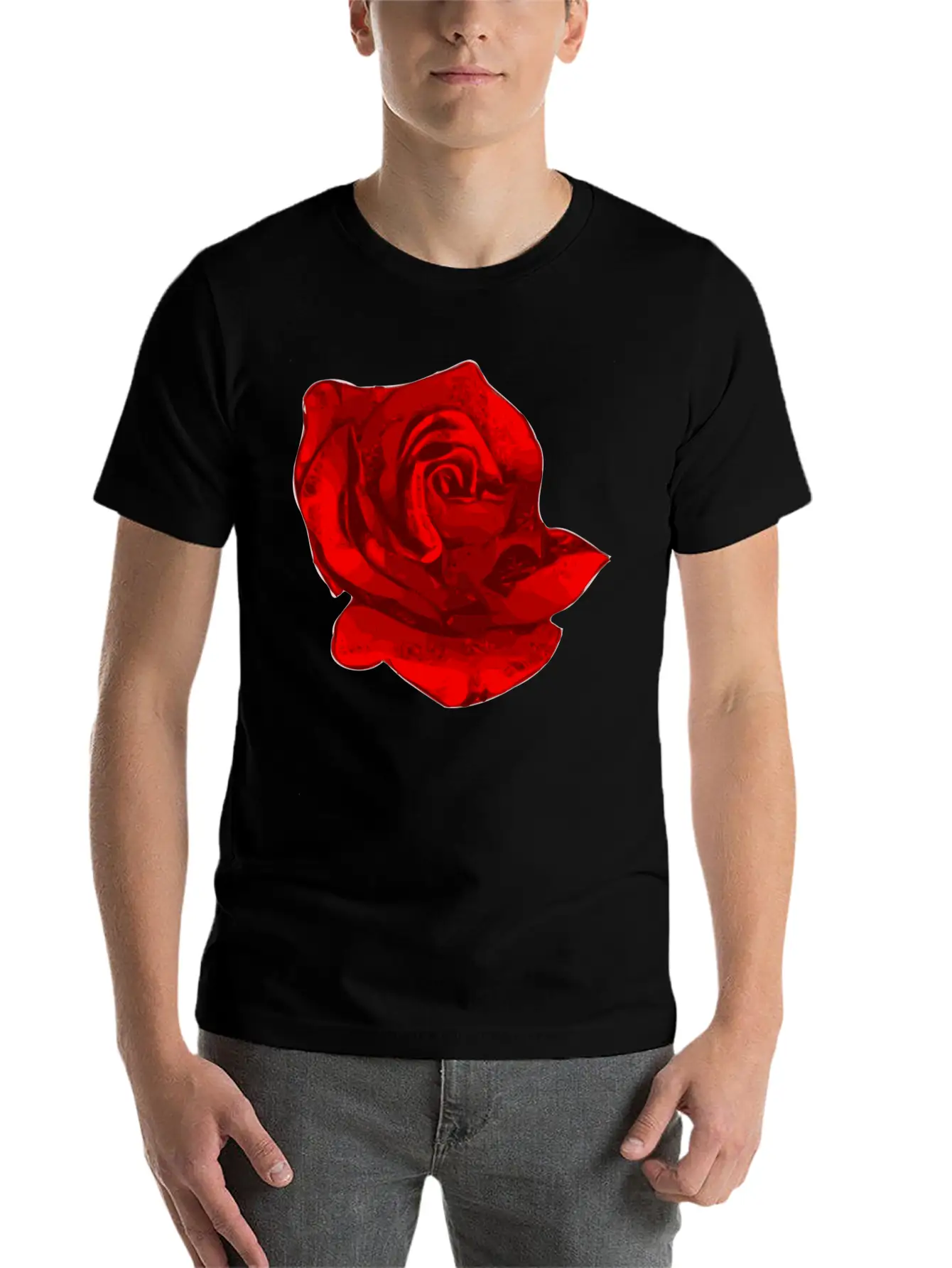 Flower-1293288_1280.png Timeless Short Sleeve Tee – Comfy And Minimalist Design