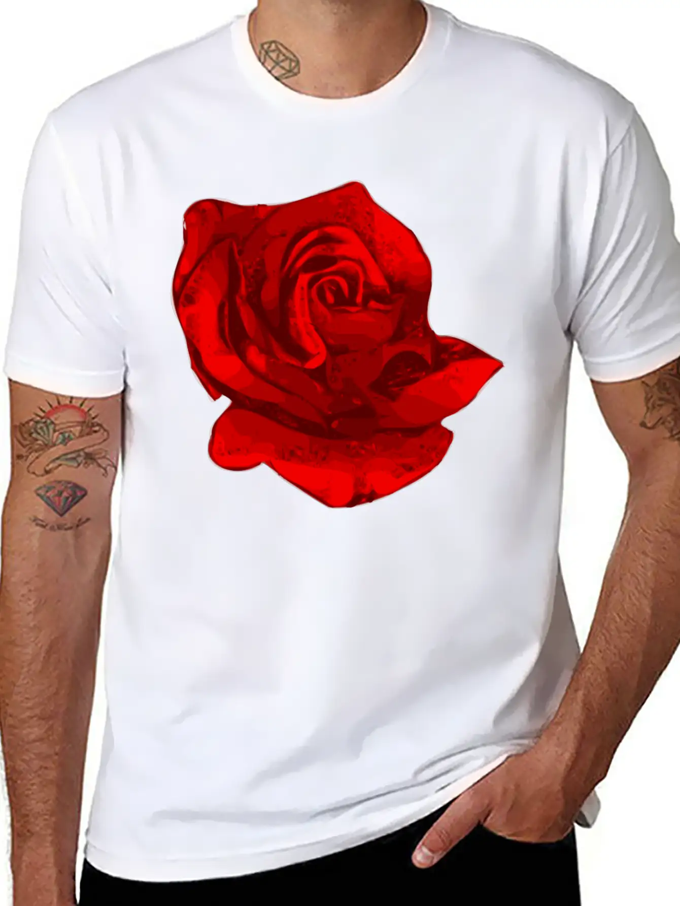 Flower-1293288_1280.png Timeless Short Sleeve Tee – Comfy And Minimalist Design