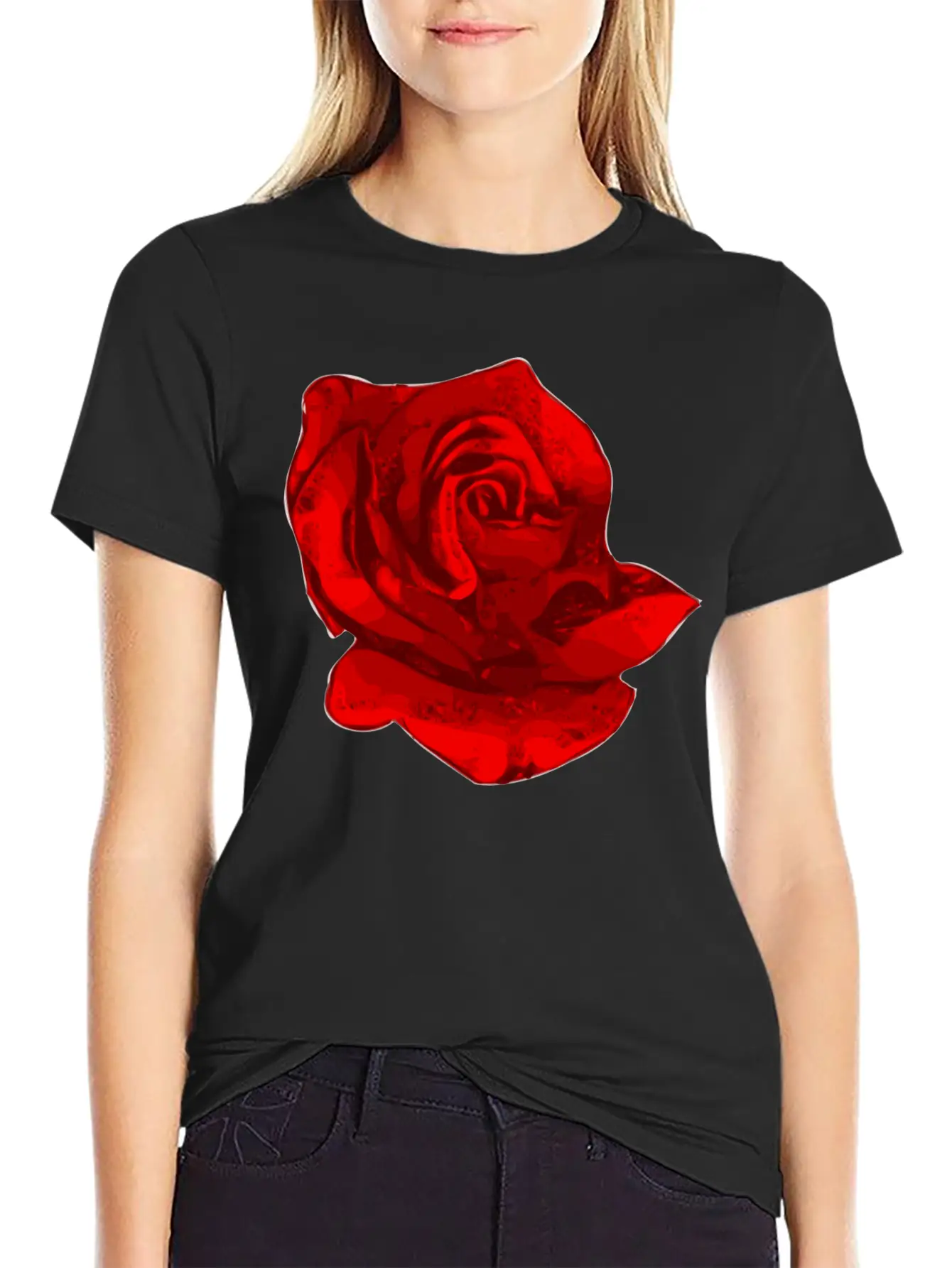 Flower-1293288_1280.png Timeless Short Sleeve Tee – Comfy And Minimalist Design