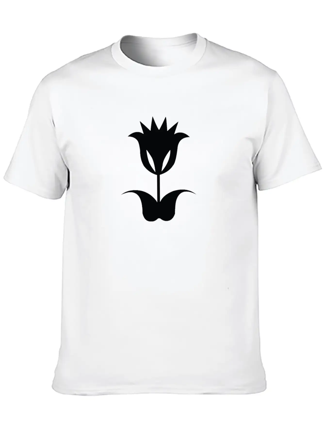 Flower And Floral Symbol Basic Graphic T-Shirt – Daily Comfort In Soft Cotton