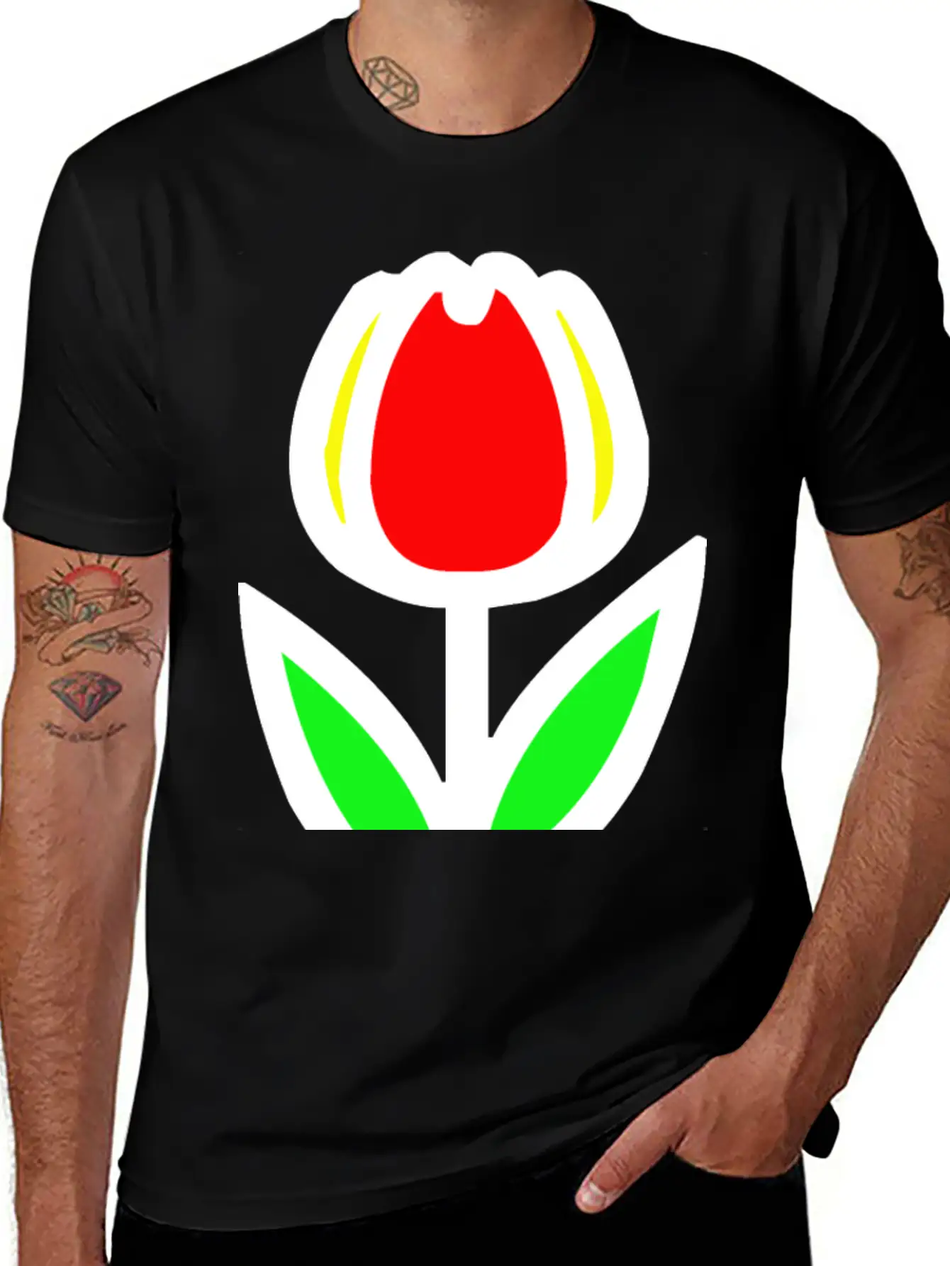 Flower Blossom Garden Plant Stylish Everyday T-Shirt – Unisex Basic Cotton Tee