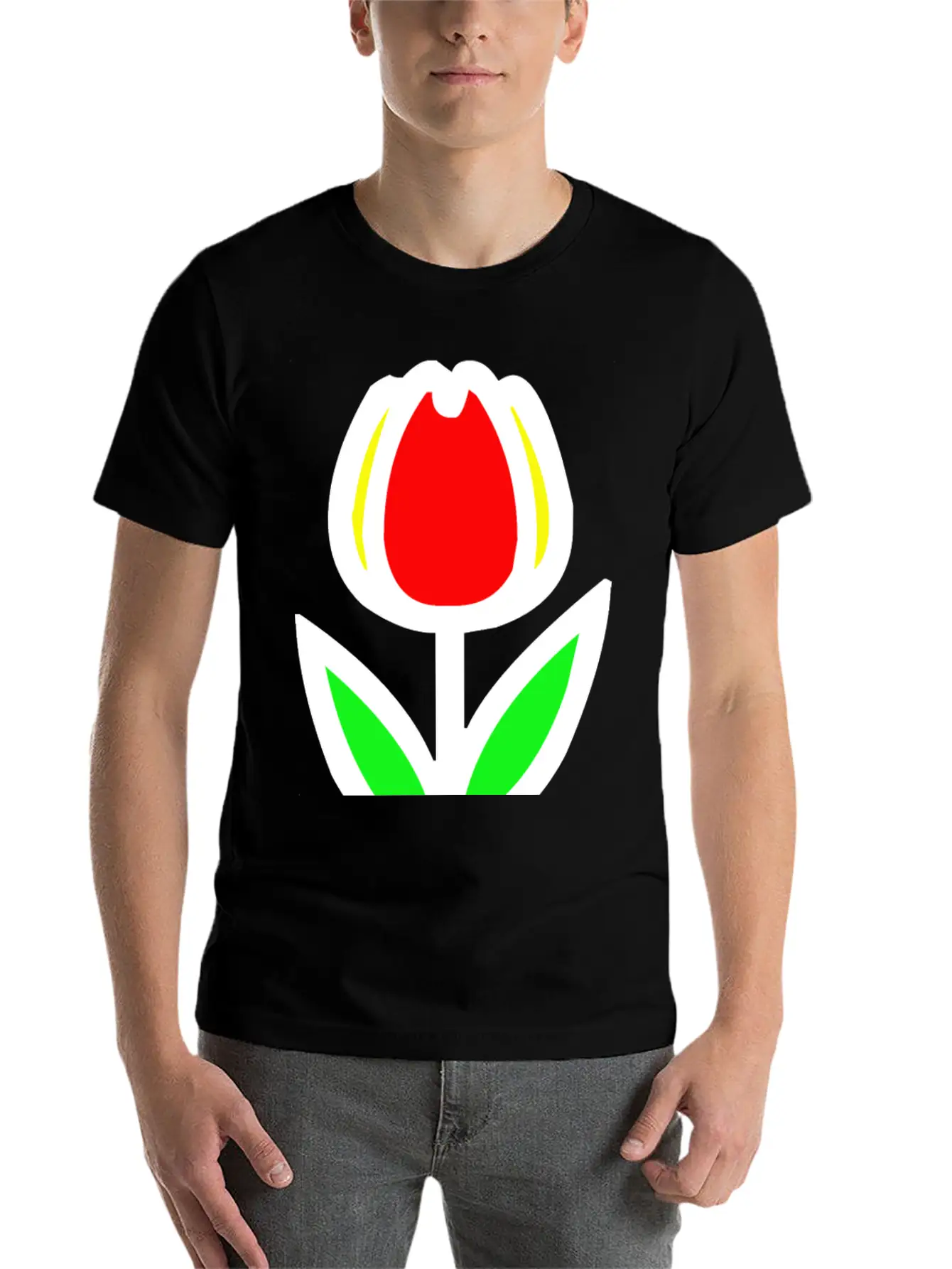 Flower Blossom Garden Plant Stylish Everyday T-Shirt – Unisex Basic Cotton Tee