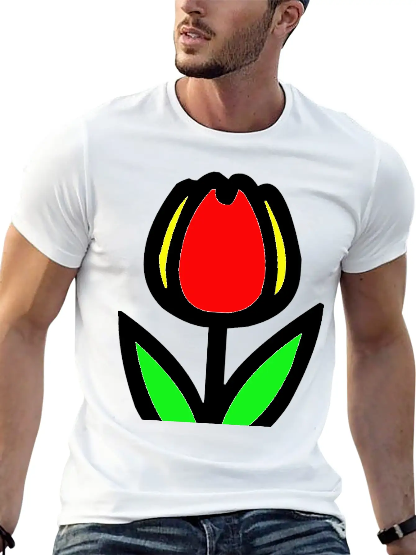 Flower Blossom Garden Plant Stylish Everyday T-Shirt – Unisex Basic Cotton Tee