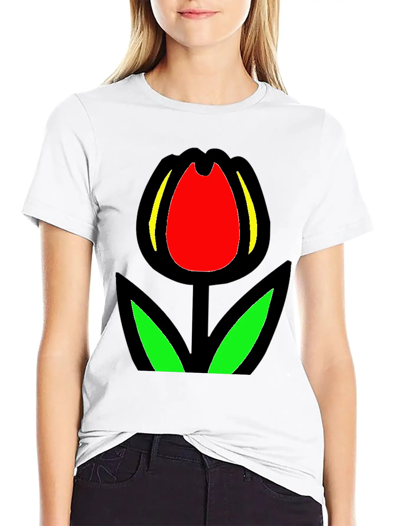 Flower Blossom Garden Plant Stylish Everyday T-Shirt – Unisex Basic Cotton Tee