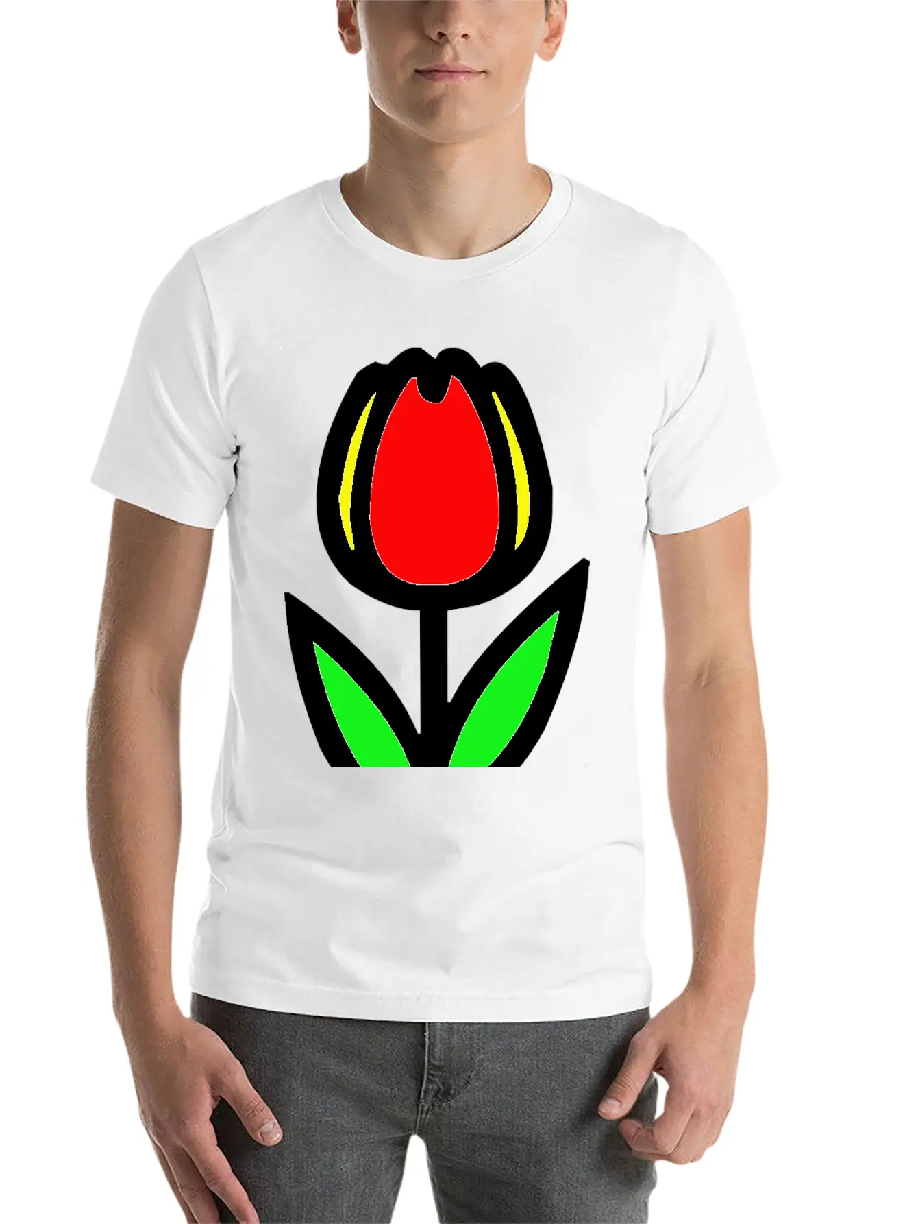 Flower Blossom Garden Plant Stylish Everyday T-Shirt – Unisex Basic Cotton Tee