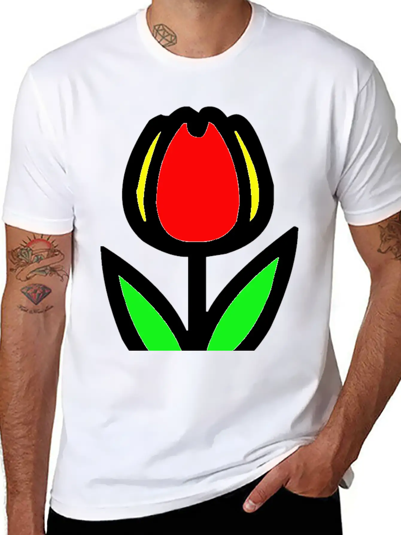 Flower Blossom Garden Plant Stylish Everyday T-Shirt – Unisex Basic Cotton Tee