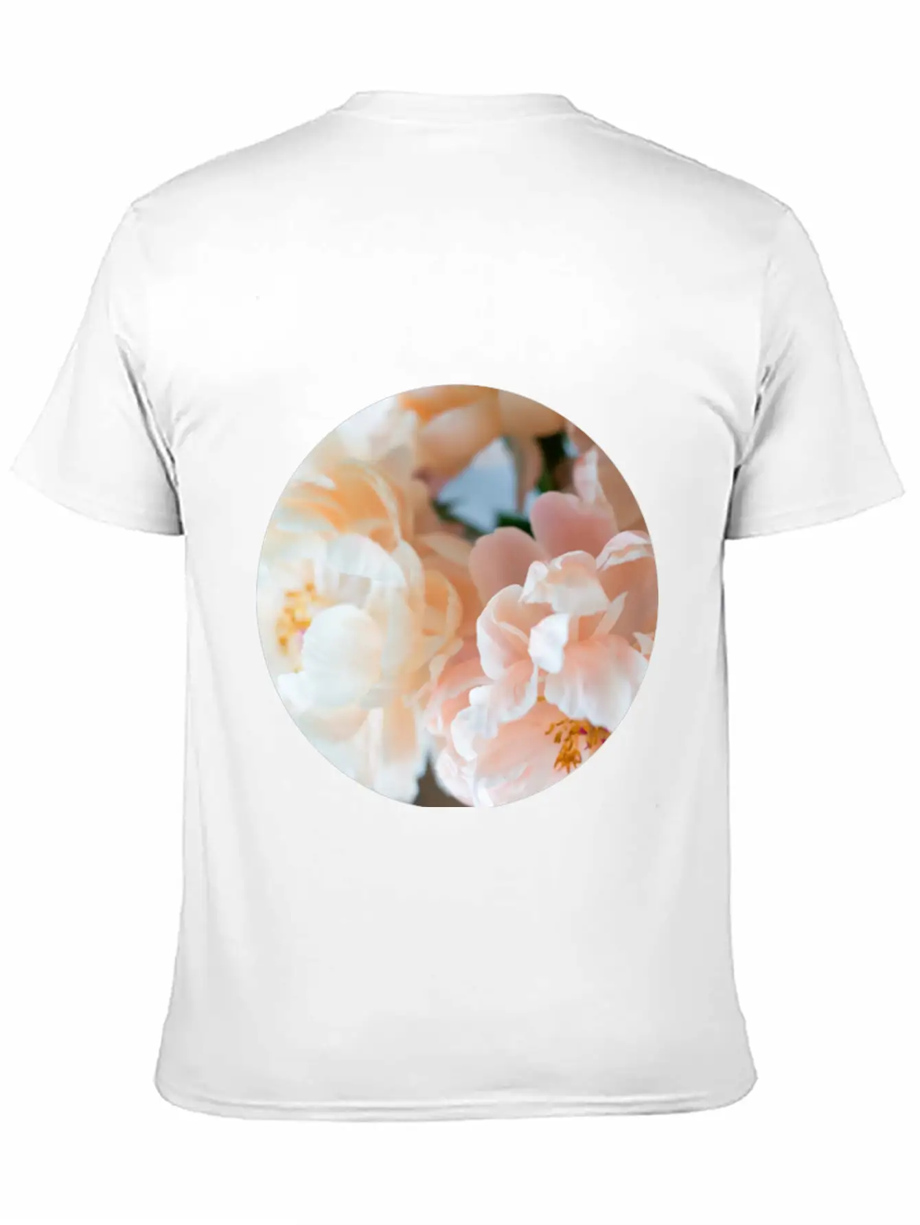 Flower Circle Stylish Everyday T-Shirt – Unisex Basic Cotton Tee