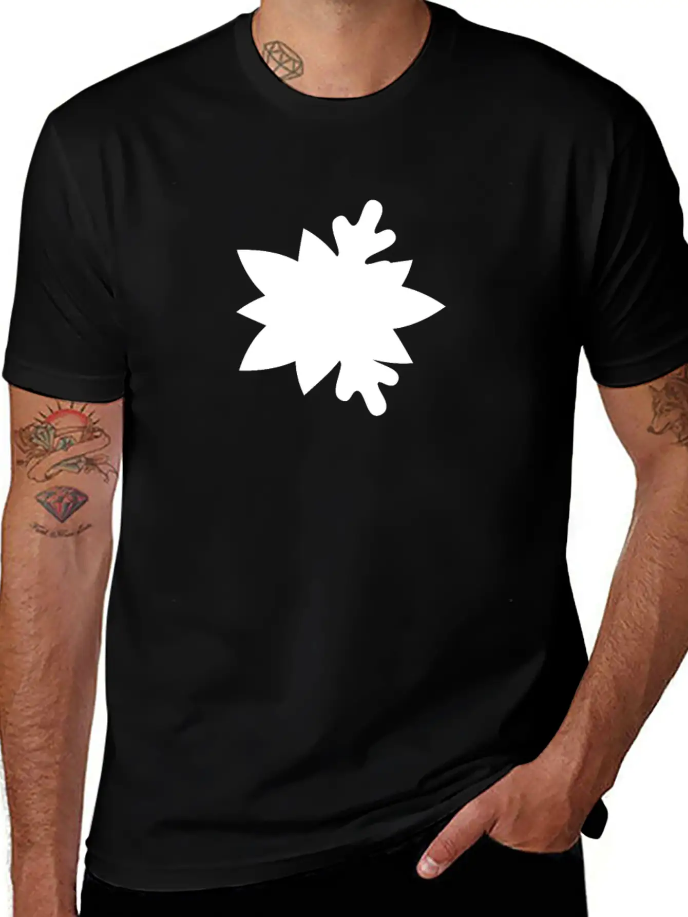 Flower Plant Christ Star Blossom Garden Blossoming Essential Unisex Summer Tee – Soft Cotton Casual Fit