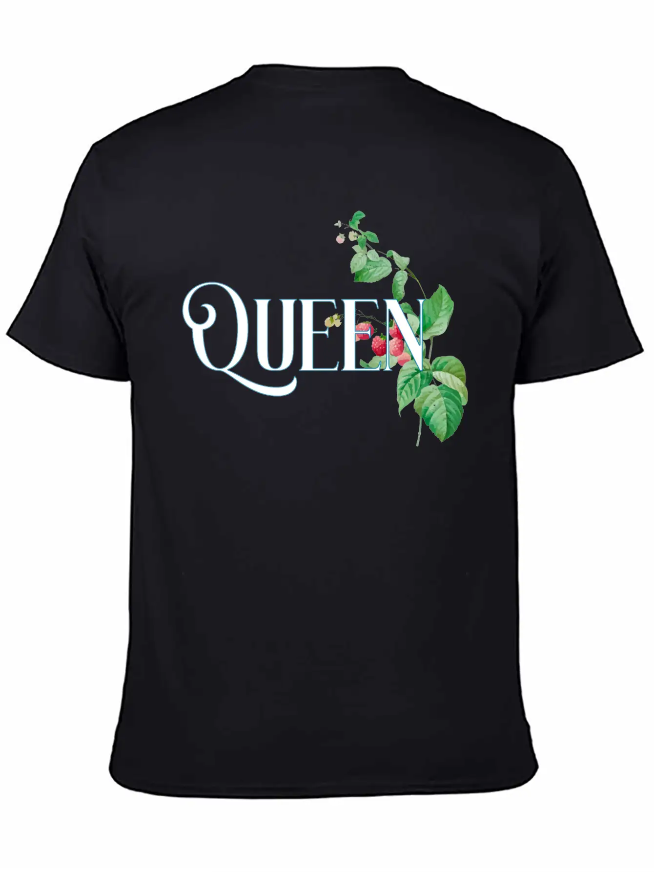 Flower Queen Couple Basic Graphic T-Shirt – Daily Comfort In Soft Cotton