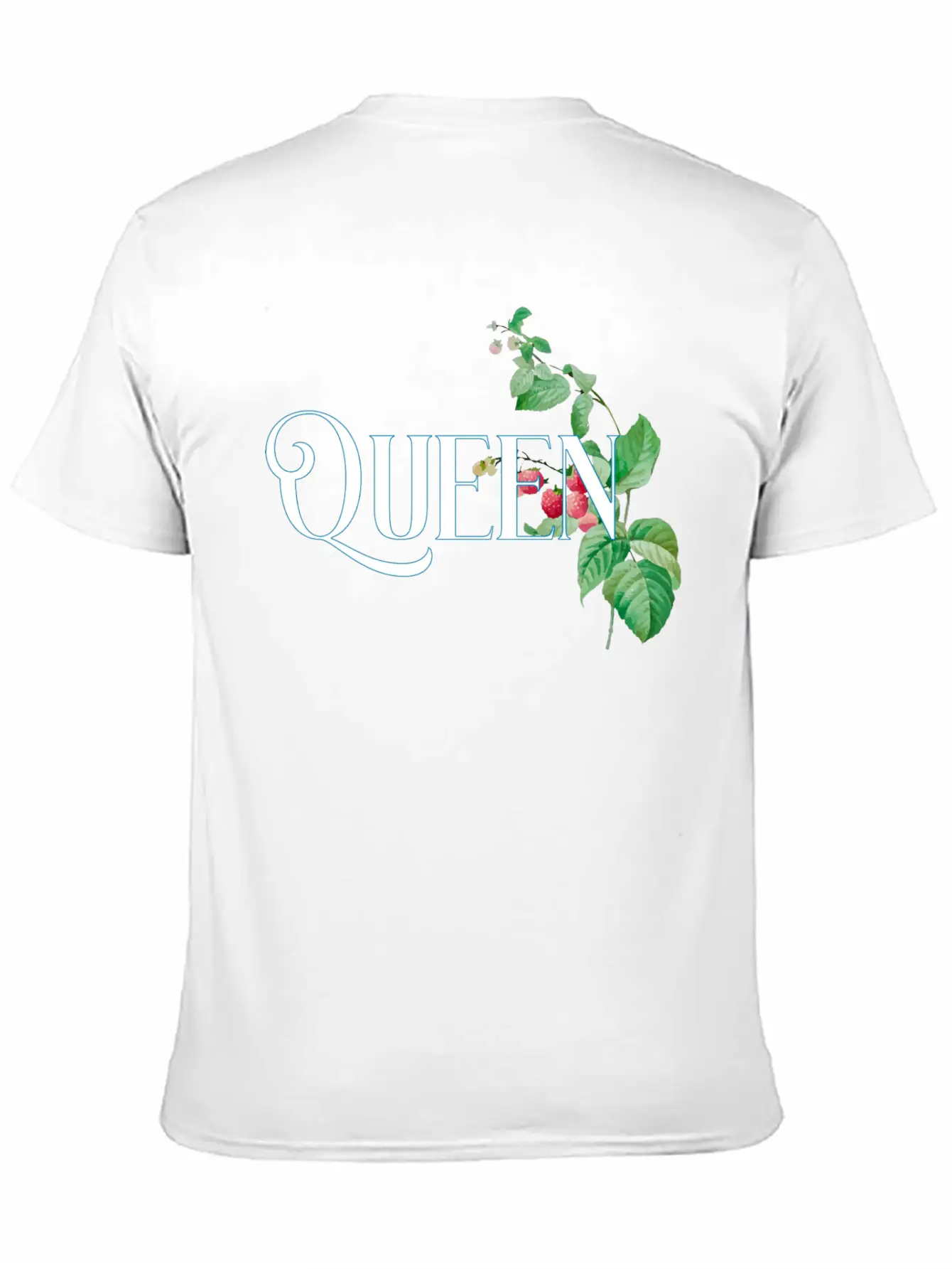 Flower Queen Couple Basic Graphic T-Shirt – Daily Comfort In Soft Cotton