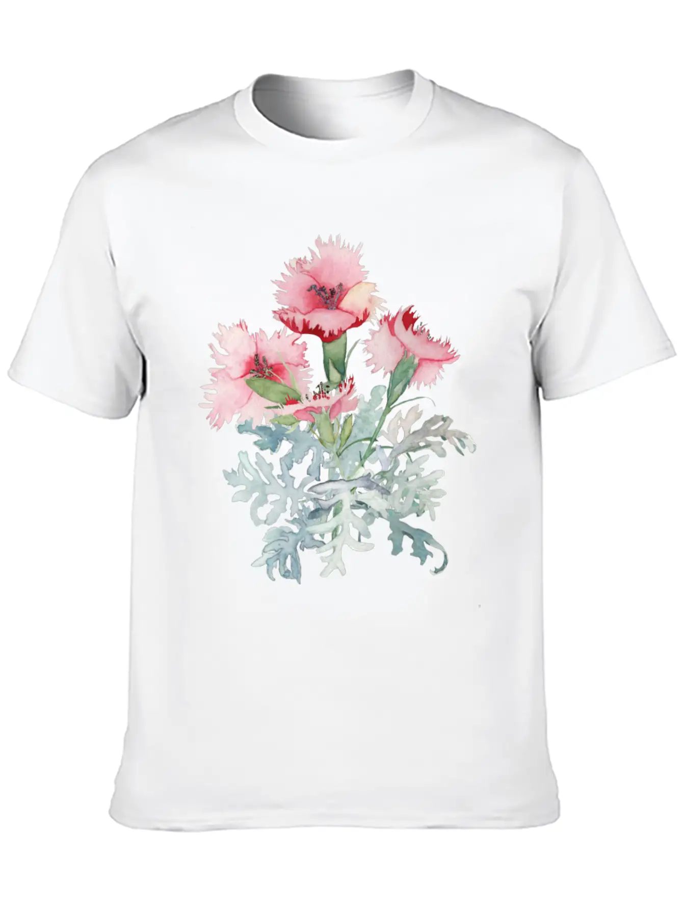 Flowers Essential Unisex Summer Tee – Soft Cotton Casual Fit