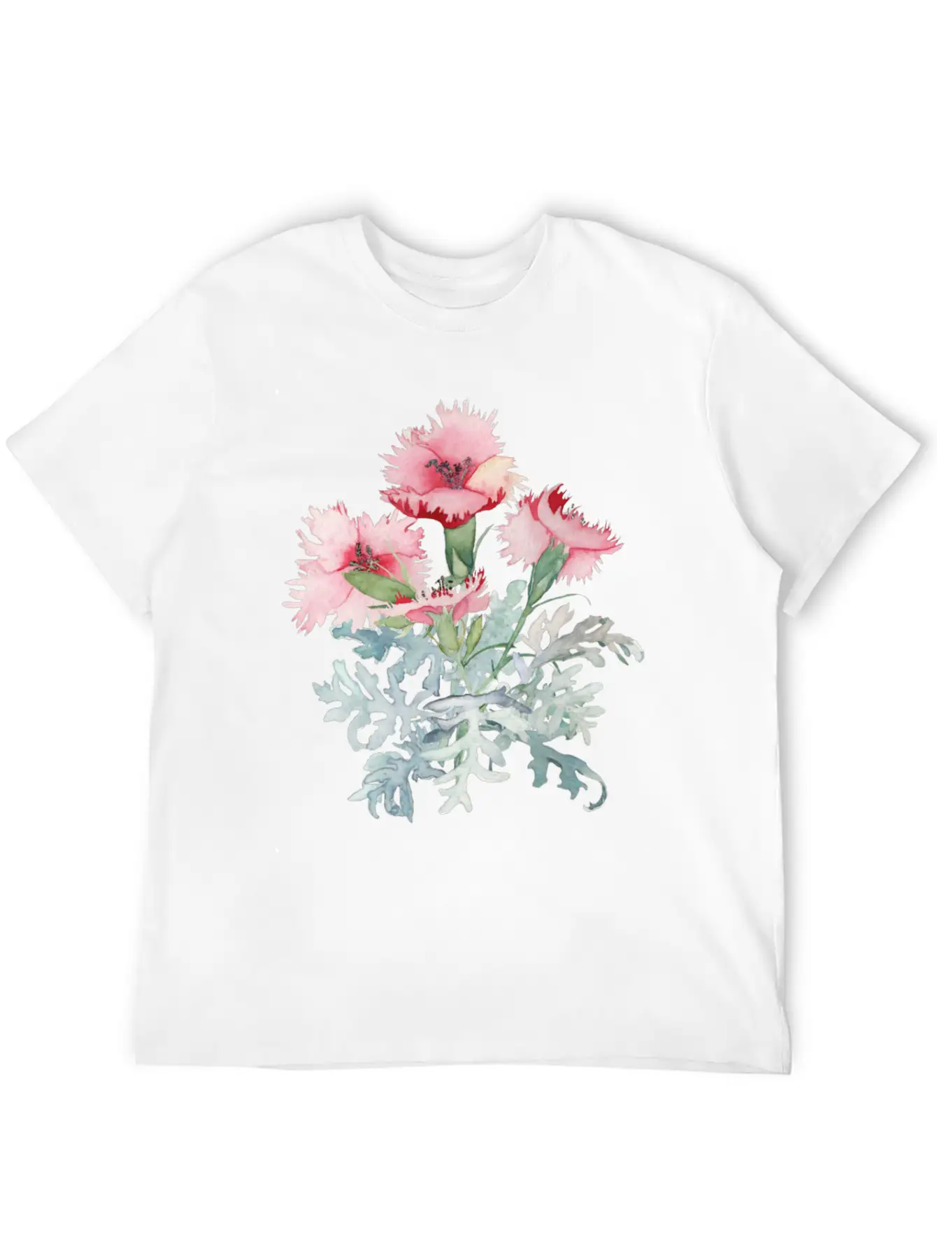 Flowers Essential Unisex Summer Tee – Soft Cotton Casual Fit