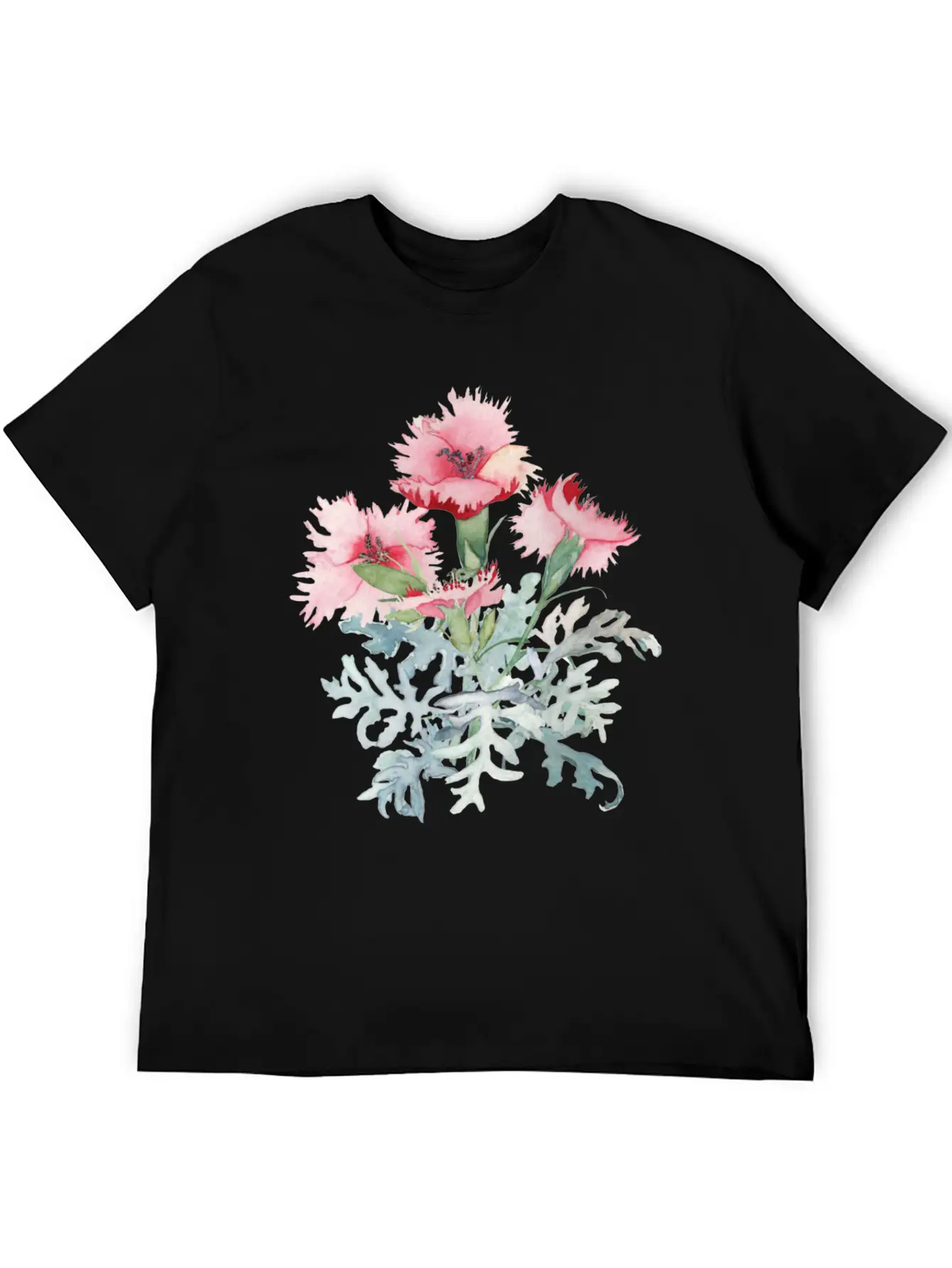 Flowers Essential Unisex Summer Tee – Soft Cotton Casual Fit