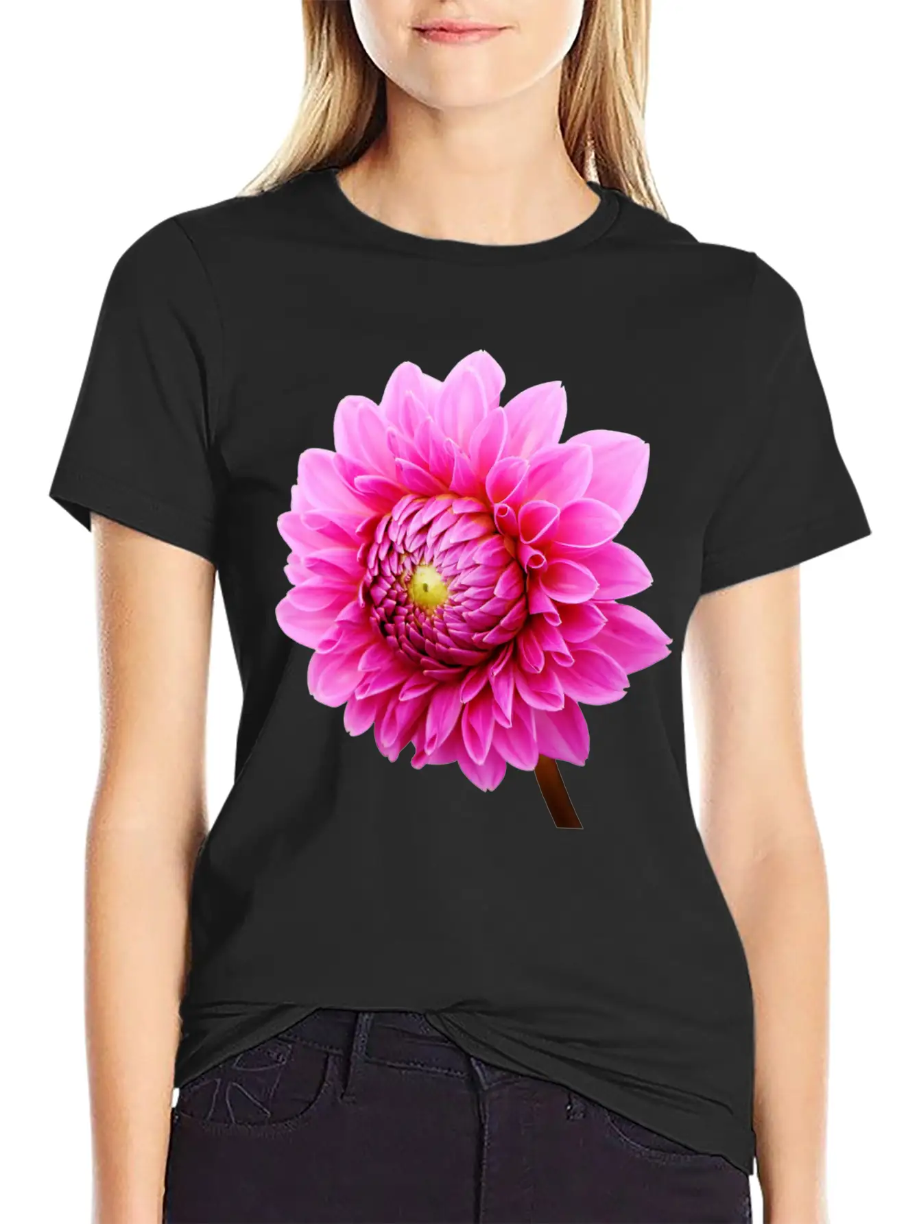 Flowers Lilies Tulips Orchids Sunflower Dahlia Ger Essential Unisex Summer Tee – Soft Cotton Casual Fit