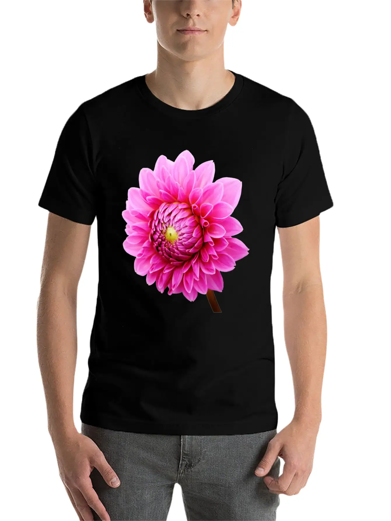 Flowers Lilies Tulips Orchids Sunflower Dahlia Ger Essential Unisex Summer Tee – Soft Cotton Casual Fit